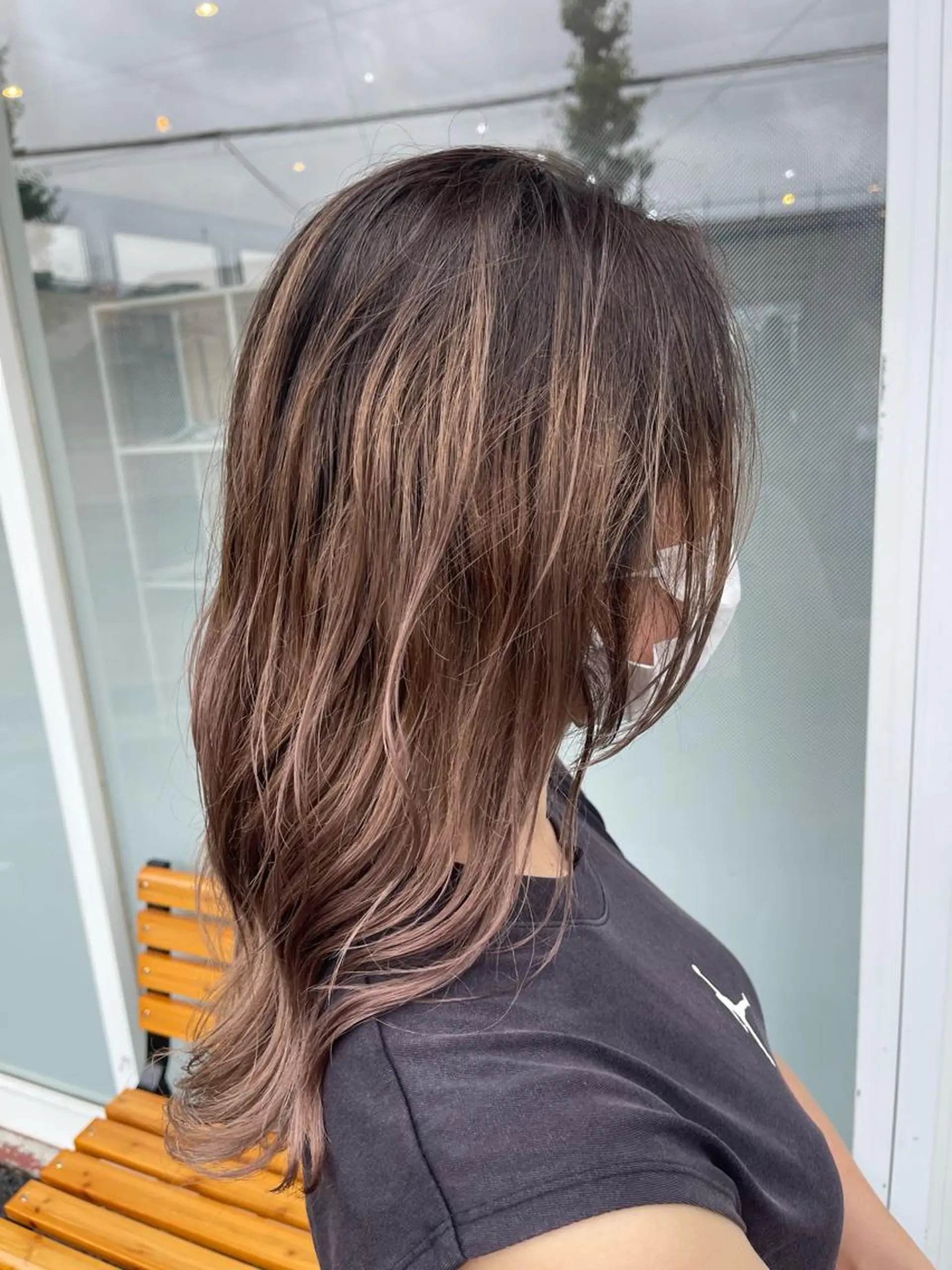 ロング 🍭透明感カラー 志賀拓海🍬🌈のヘアスタイル