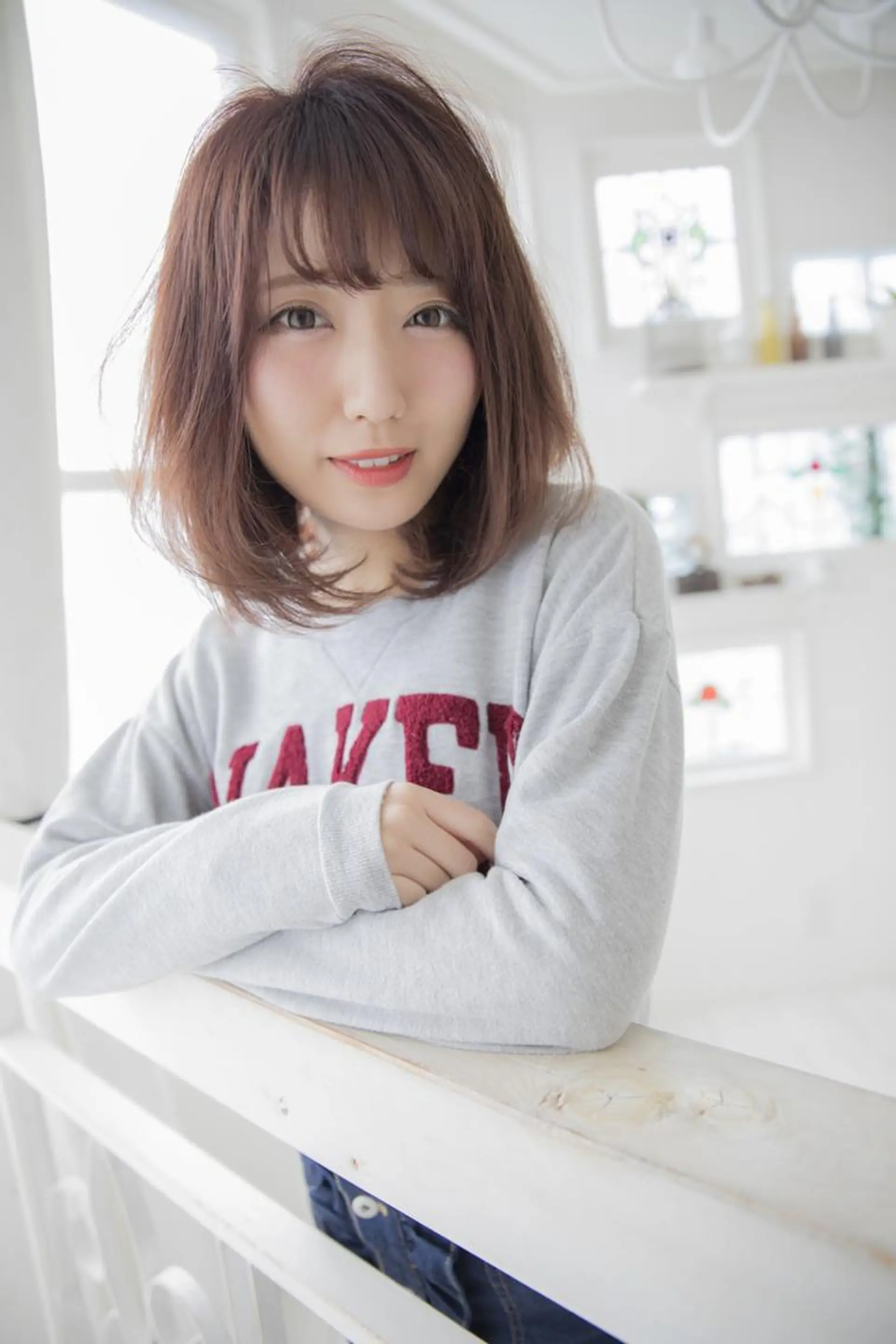 ミディアム 縮毛矯正 トリートメント SAI hairgardenのヘアスタイル