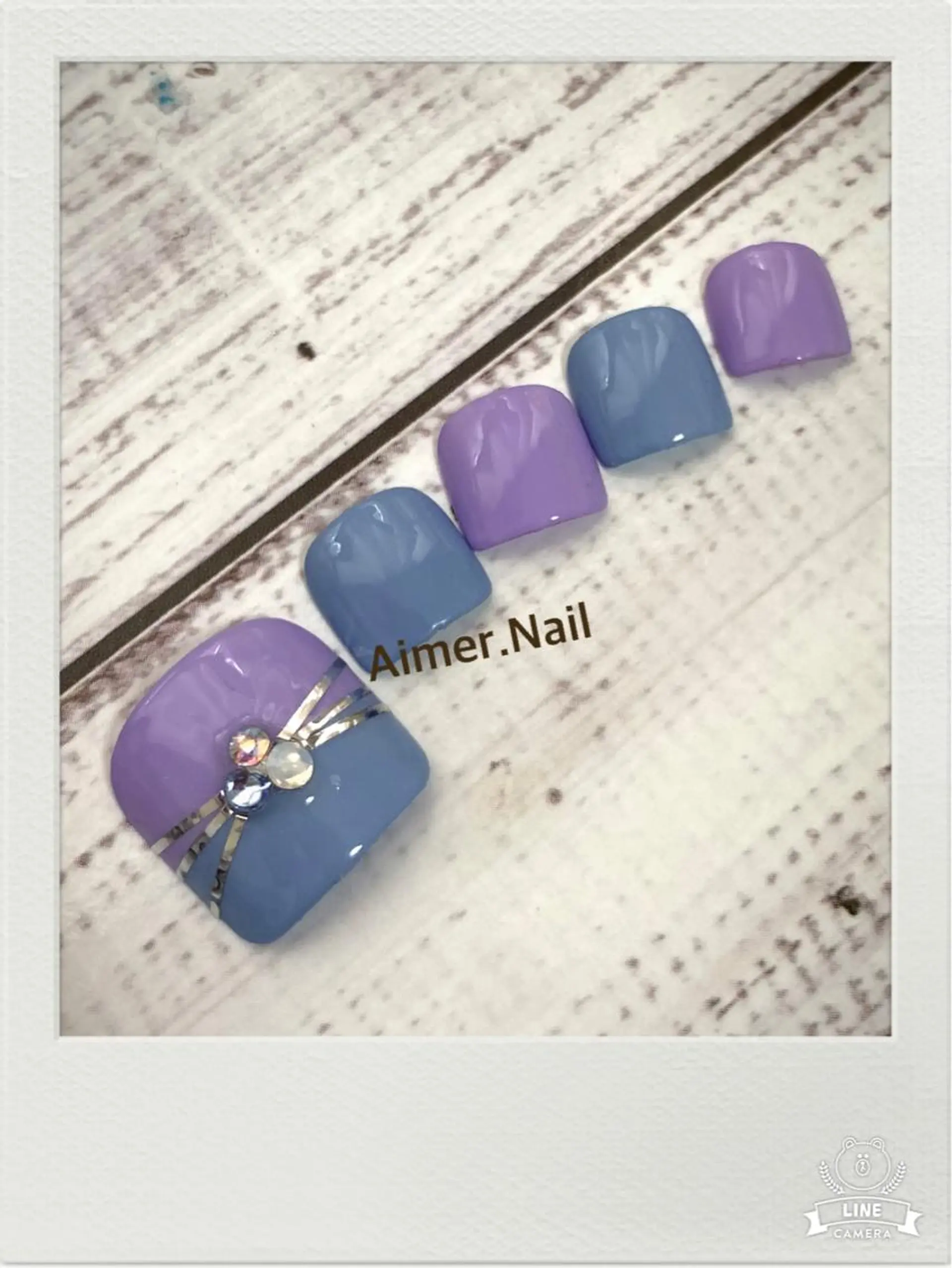 ネイル フットネイル フットネイル Aimer. Nailのネイルデザイン