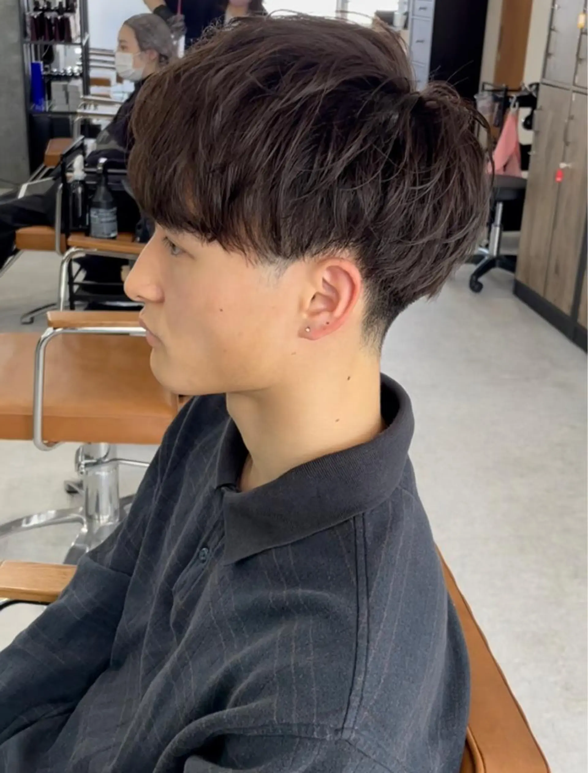 ショート カラー ヘアアレンジ メンズ似合わせ🪞 副店長 kotoriのヘアスタイル