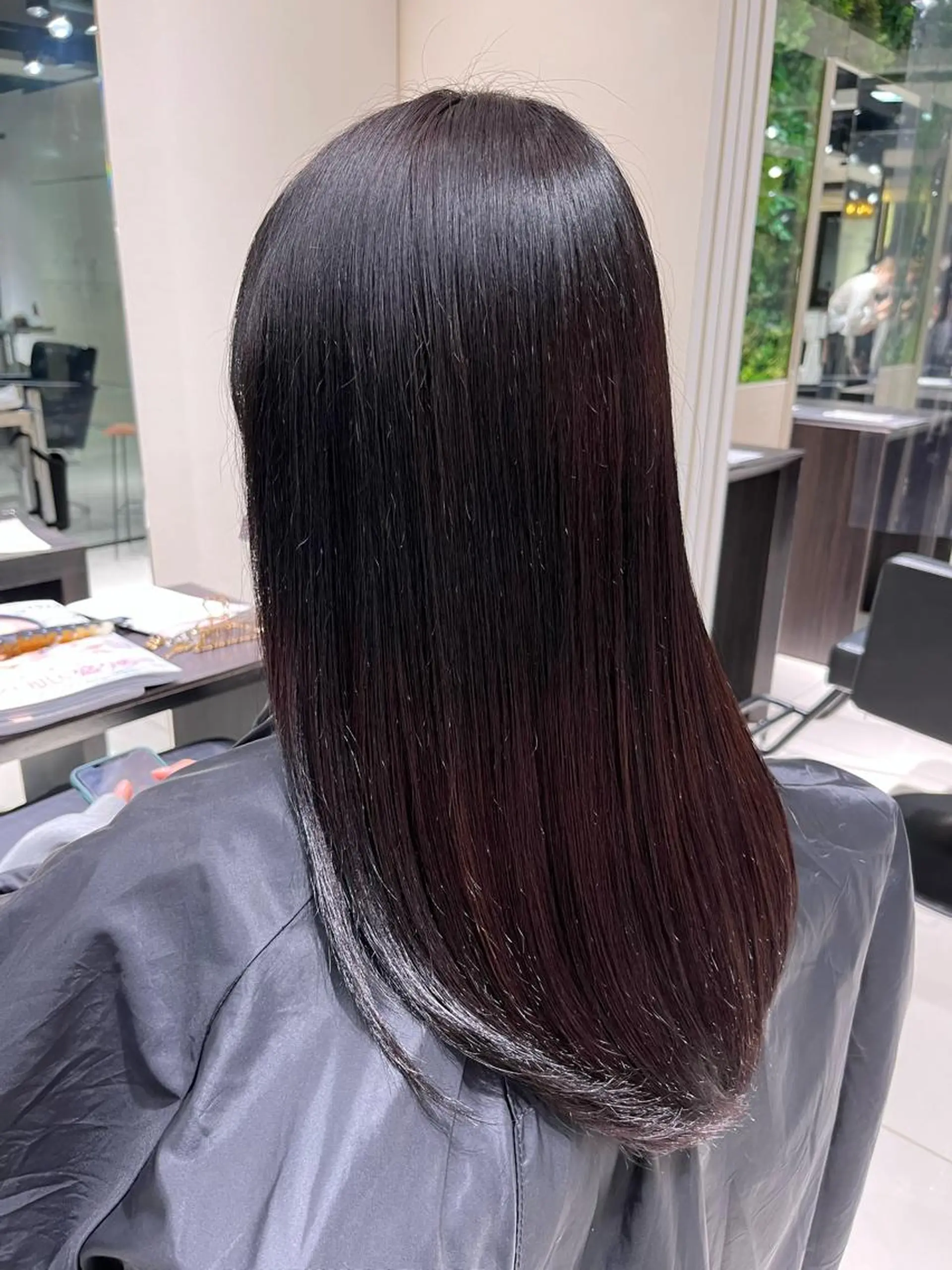 ロング SALOWIN渋谷caldo店B1所属・岐津公太 メンズ縮毛矯正のプロのヘアスタイル