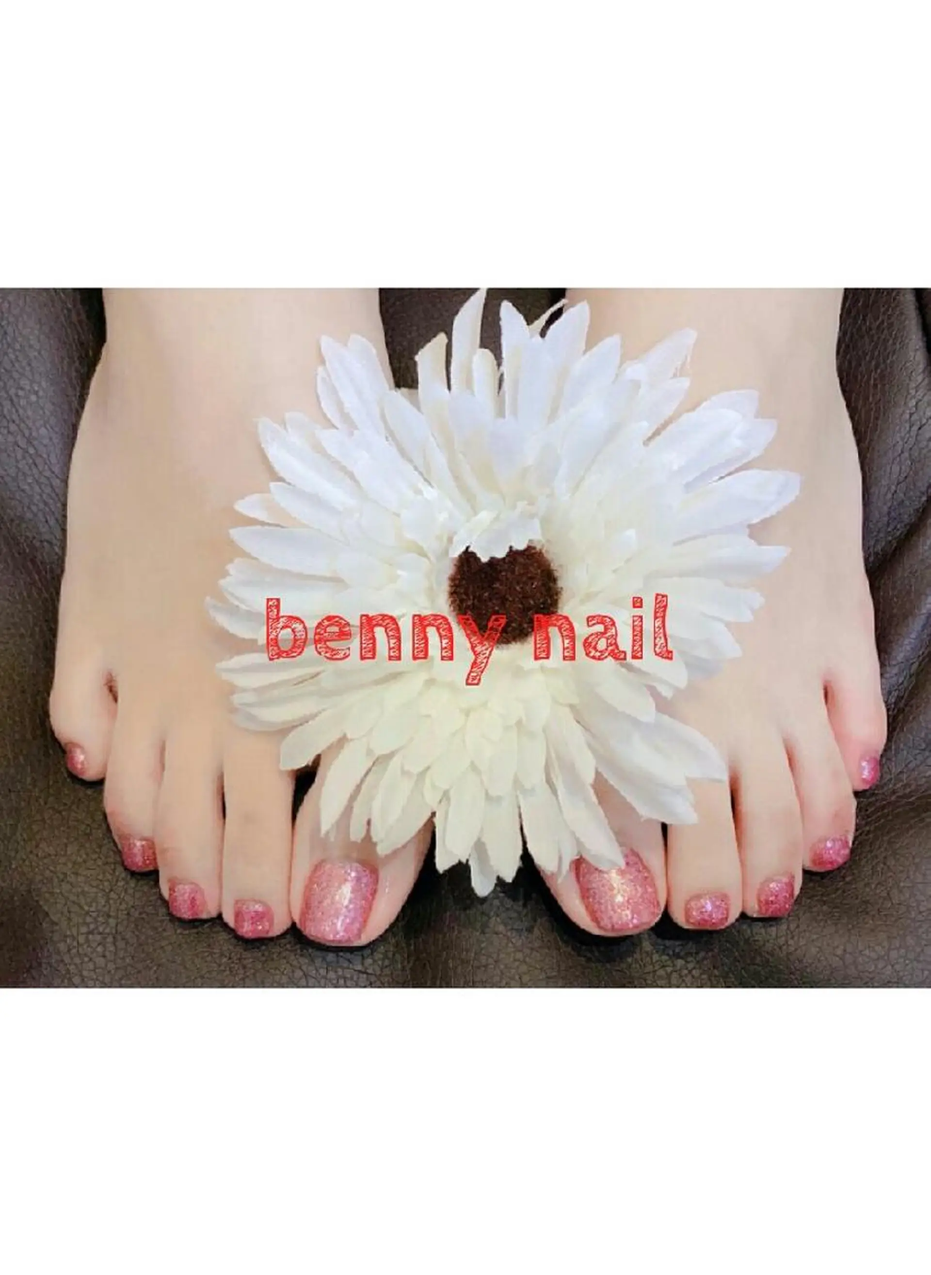 ネイル フットネイル ワンカラーネイル 最終受付23時半 benny nailのネイルデザイン