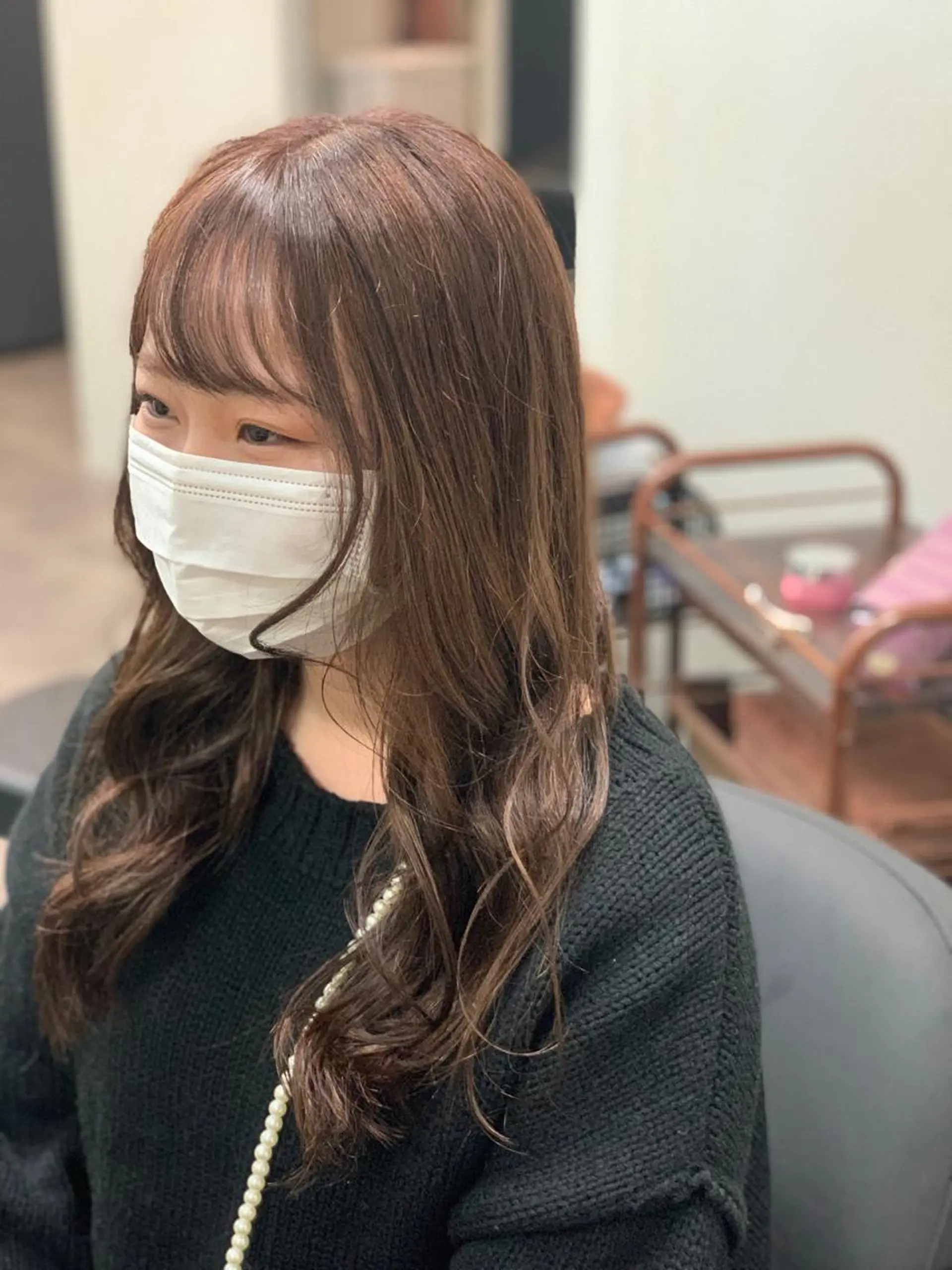 ミディアム ヘアカラー CECIL hair なんば店所属・メンズパーマ 艶髪☆店長☆有馬のヘアスタイル