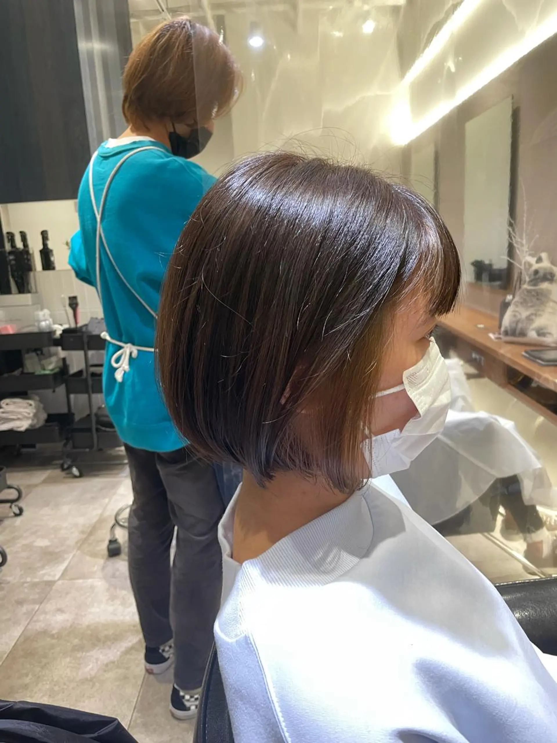 ショート 透明感カラー/艶髪 ♥柏谷菜穂♥のヘアスタイル