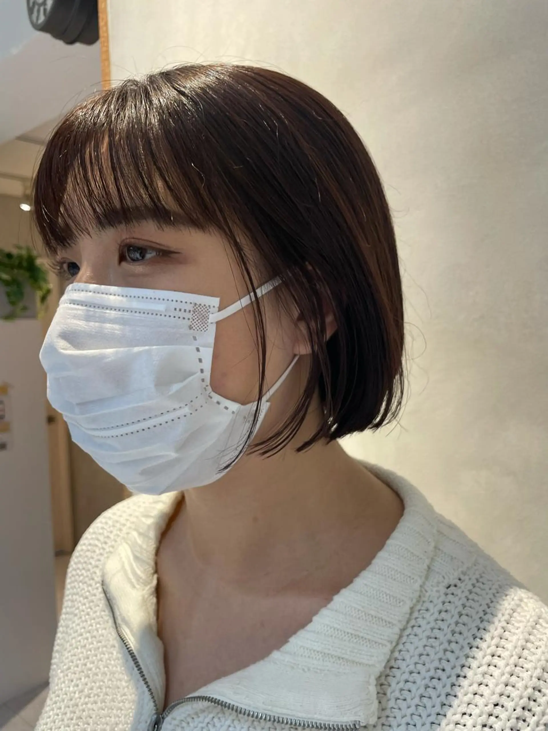 ショート カラー 切りっぱなしボブ ショートボブ ボブ ショートヘア 若林 良のヘアスタイル