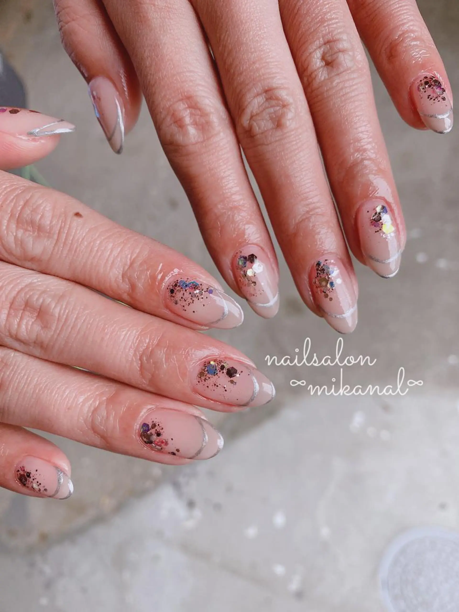 ネイル ハンドネイル nail salon  ∞ mikanal ∞所属・nailsalon ∞ ﾐｶﾅﾙ ∞のネイルデザイン