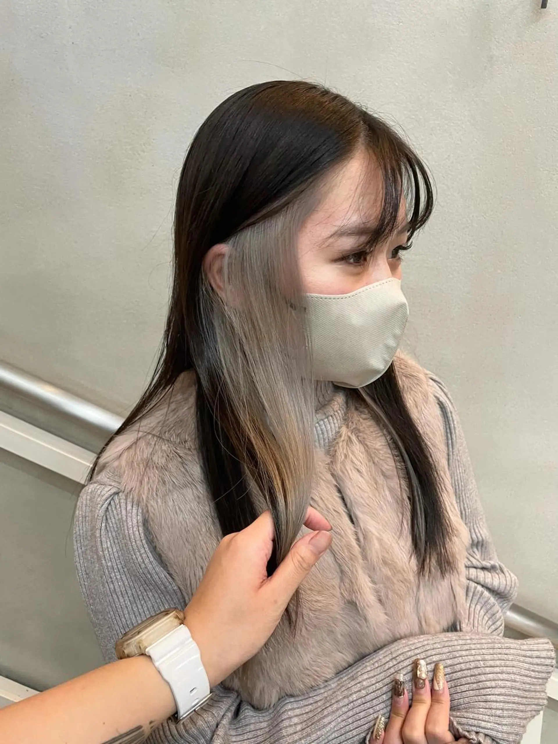 ロング カラー ブリーチ 沖縄/ヘアアレンジ /ナカノのヘアスタイル