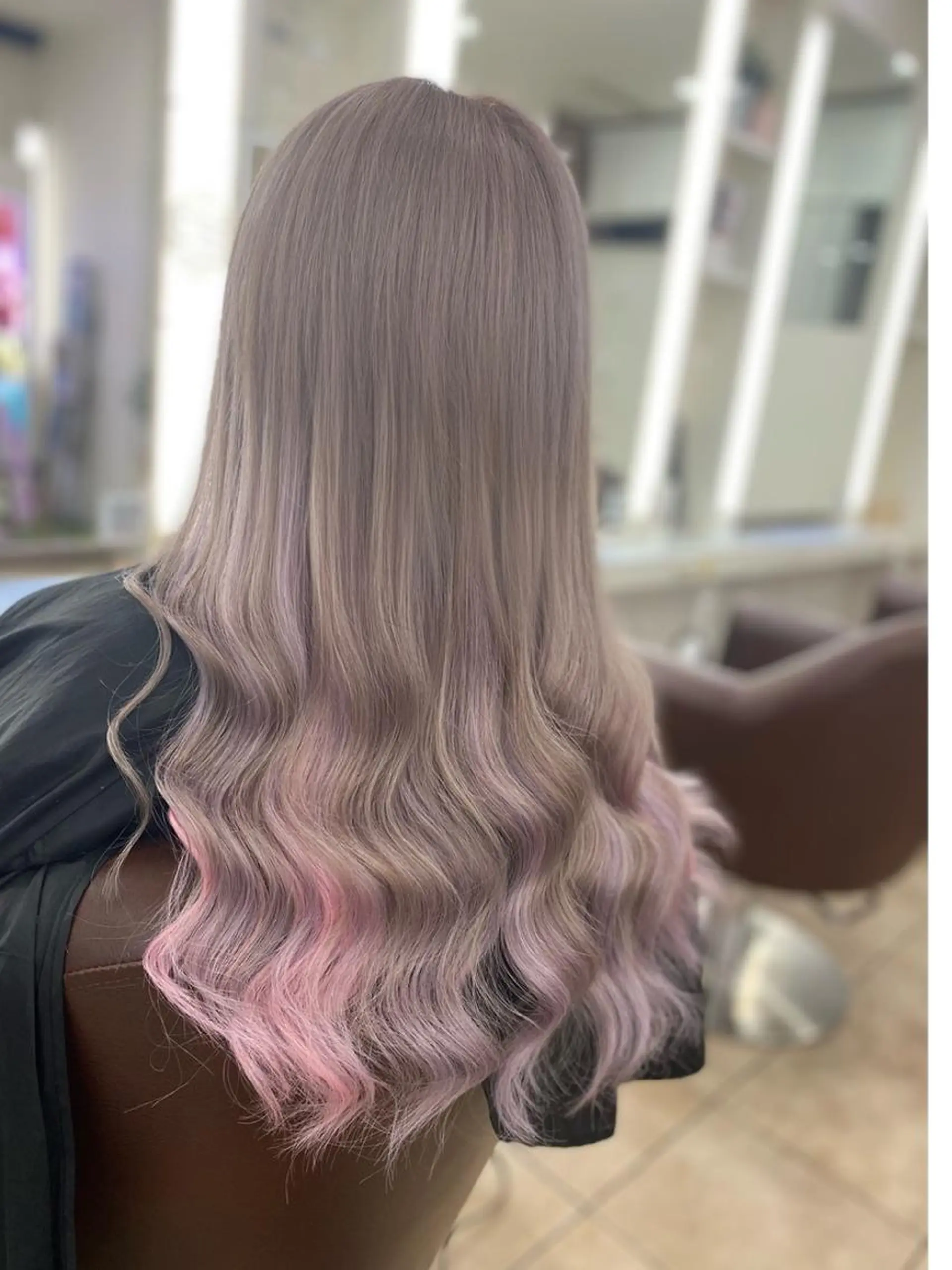 セミロング カット ヘアカラー トリートメント エクステ 🦋 SHION 🦋のヘアスタイル