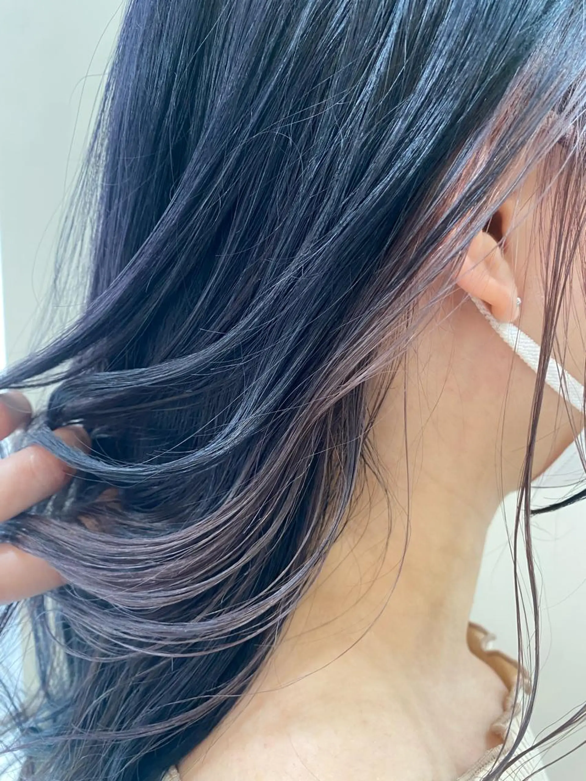 ロング 藤原 侑香のヘアスタイル