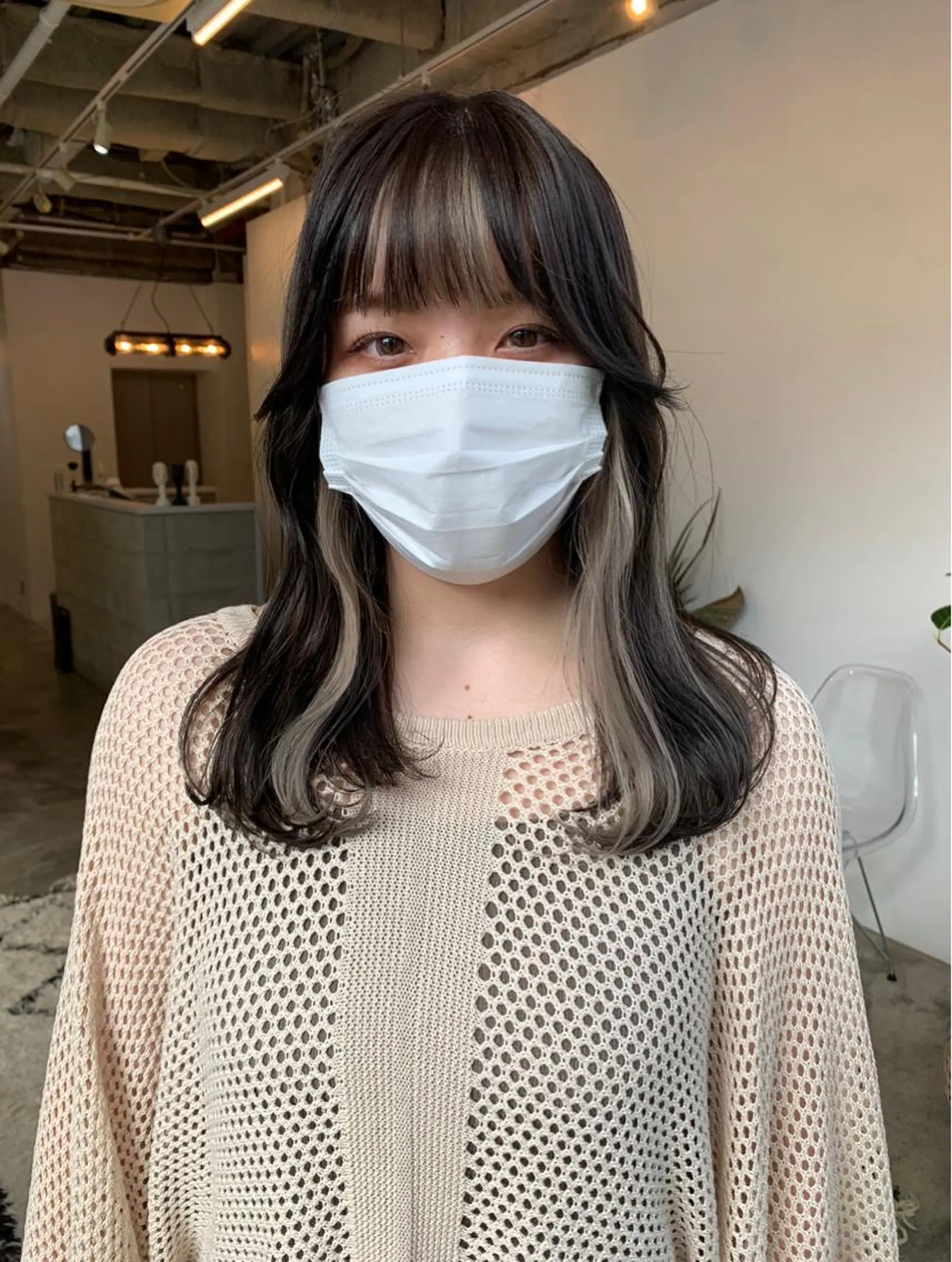 セミロング カラー グレージュ カット ヘアカラー トリートメント 《1.2月クーポン記 載中》小森祐希のヘアスタイル