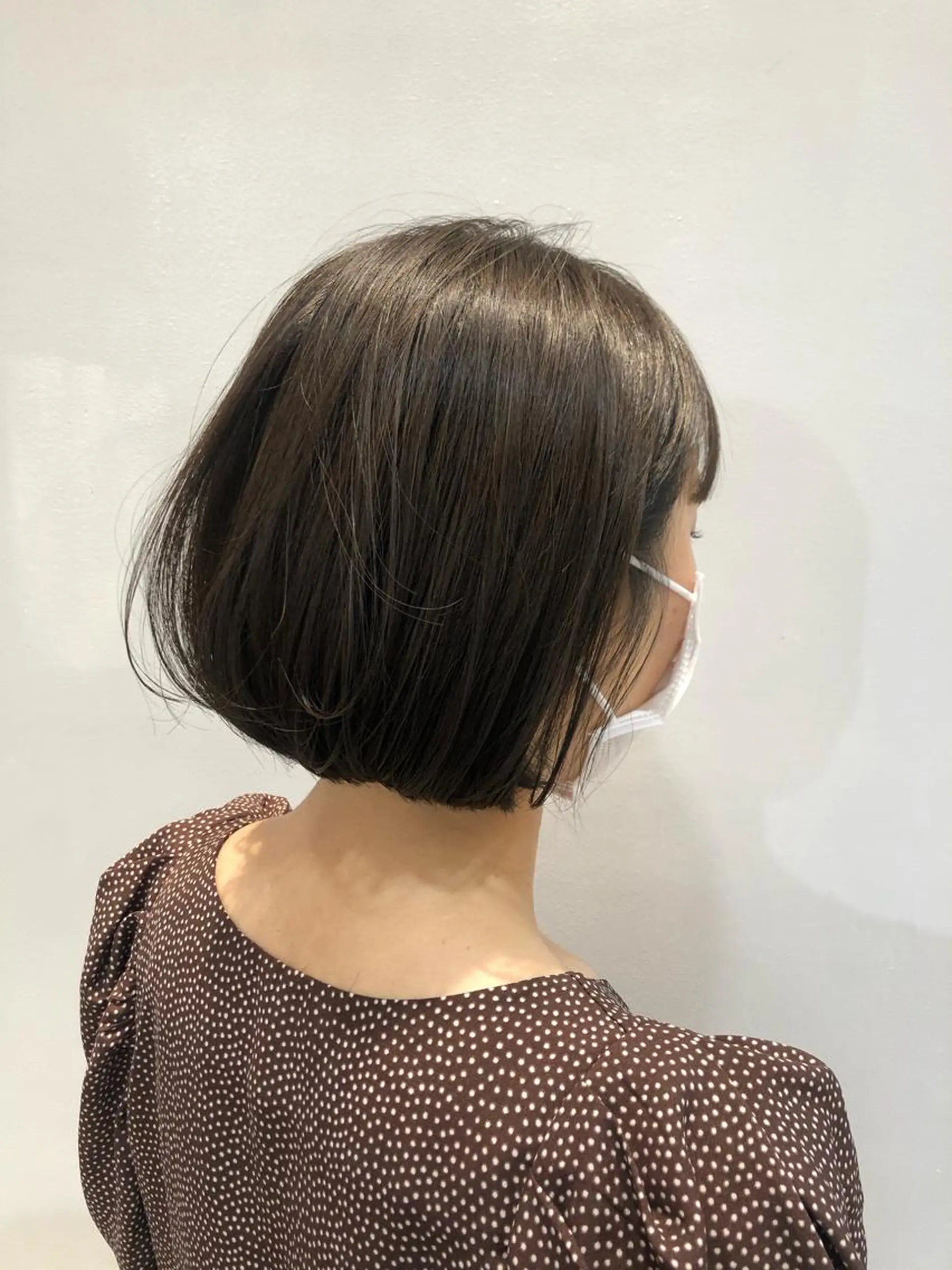 ショート カラー くせ毛 髪質改善 湯田実津希🤎 ﾐﾙｸﾃｨ専門のヘアスタイル