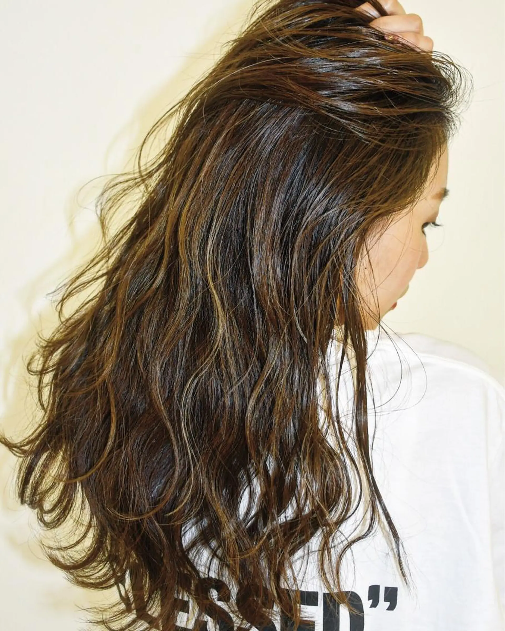 ロング カラー パーマ 🔹TOMO🔹 圧倒的経験値🔹のヘアスタイル