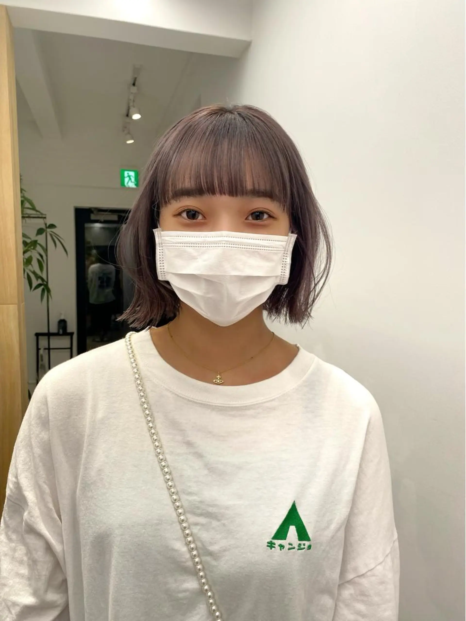 ショート カラー 艶カラー 🤍🫧/makoのヘアスタイル