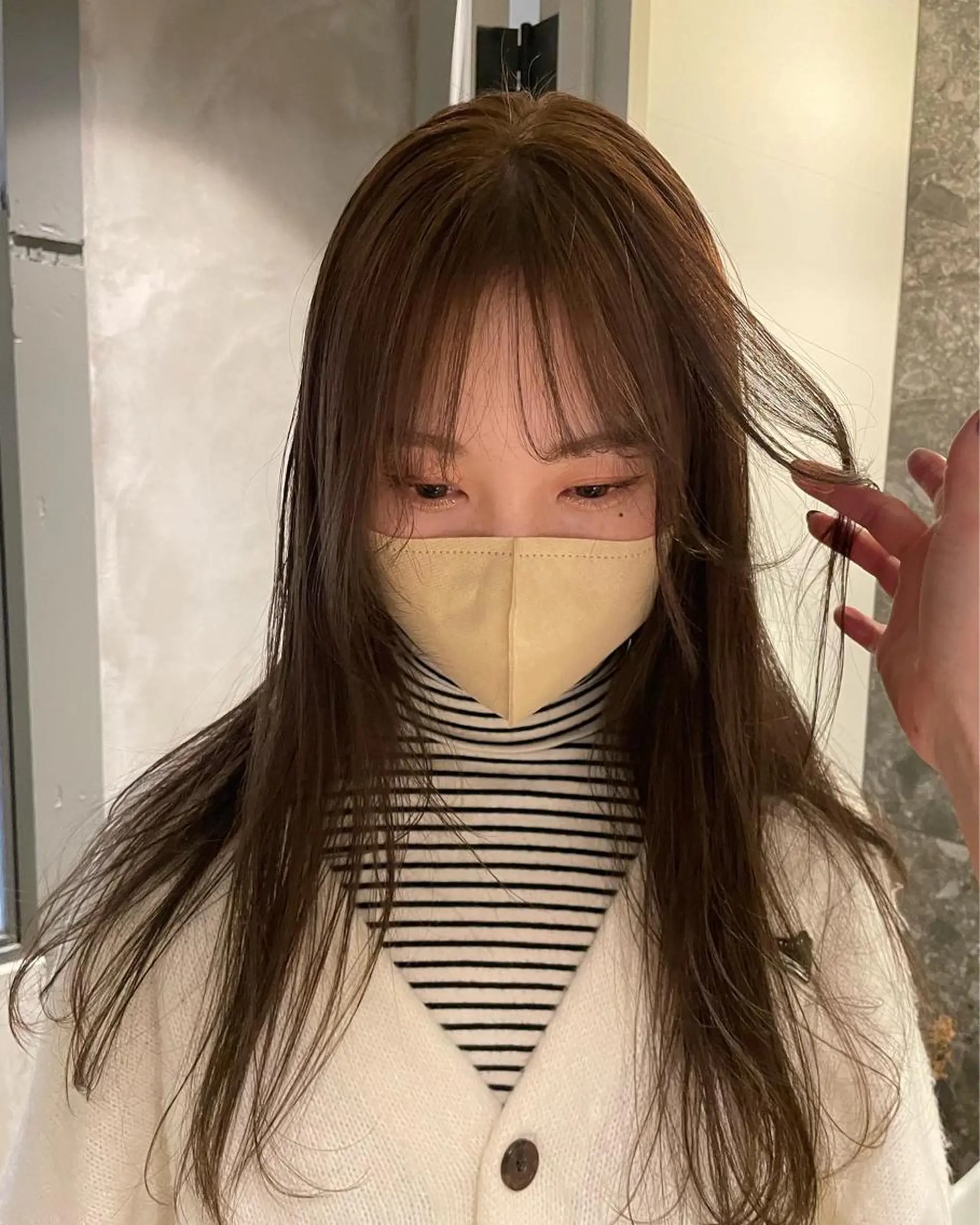 ロング 後藤璃子 (ごとうりこ)のヘアスタイル