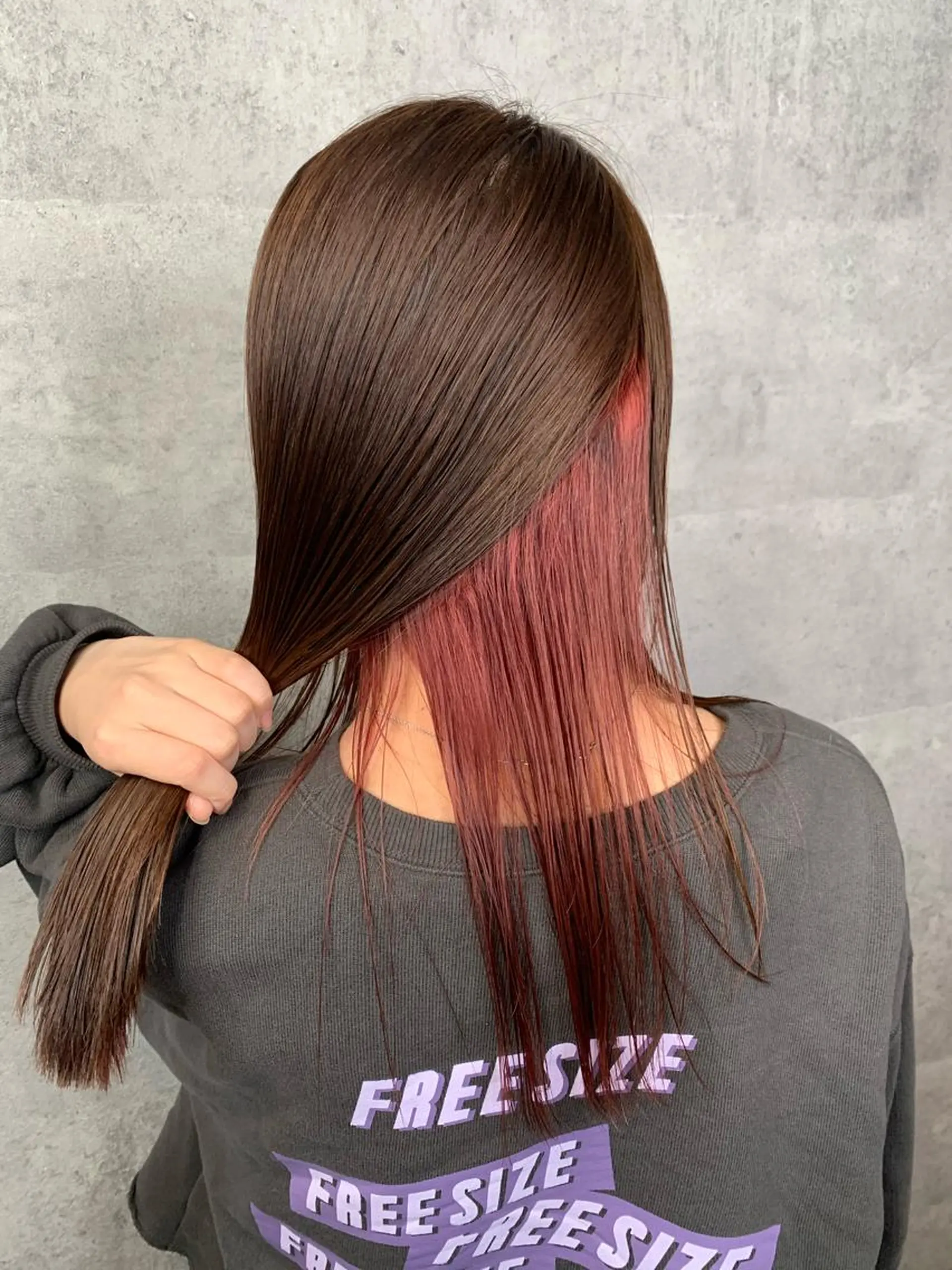 ロング mimiiy梅田 中崎町ハイトーンのヘアスタイル