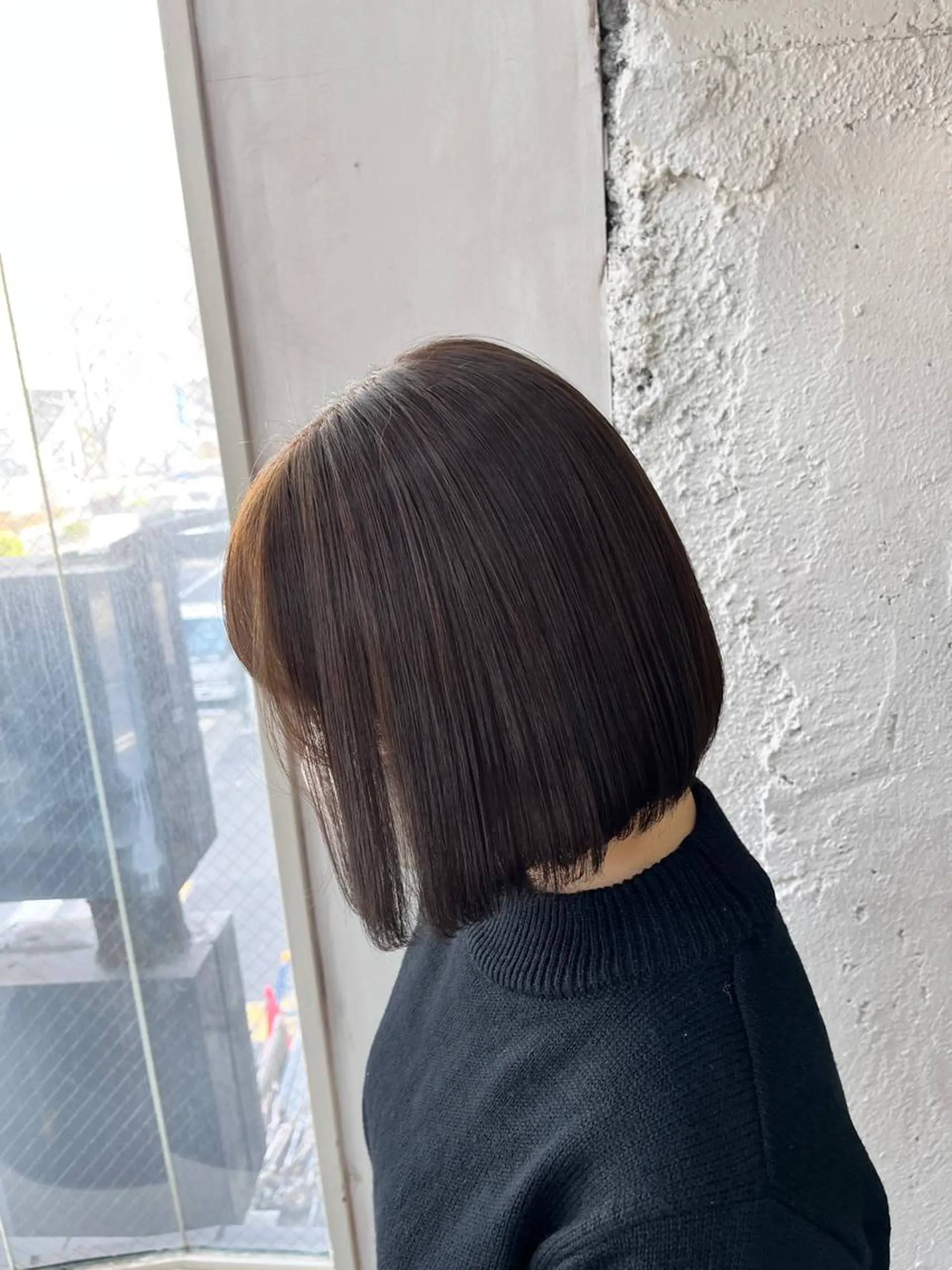 ミディアム ボブ 小顔ショート🦋 八巻ちさとのヘアスタイル