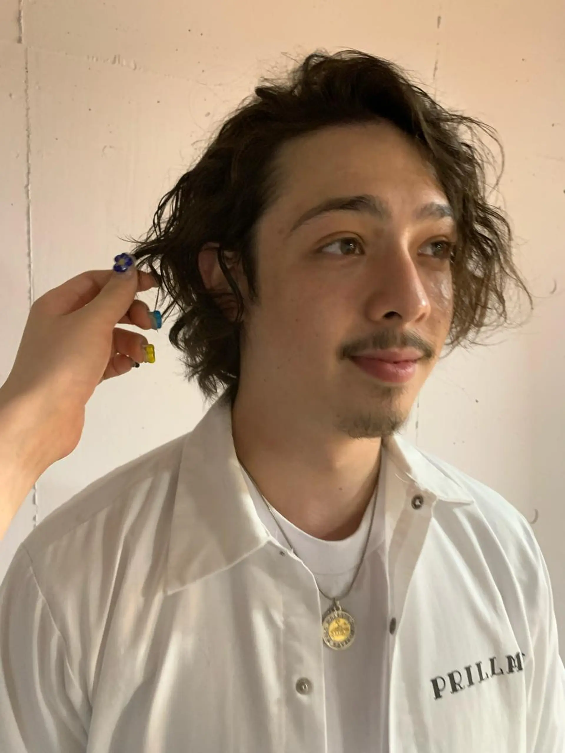 パーマ メンズ カット パーマ ally hairsalon所属・Emi .のヘアスタイル