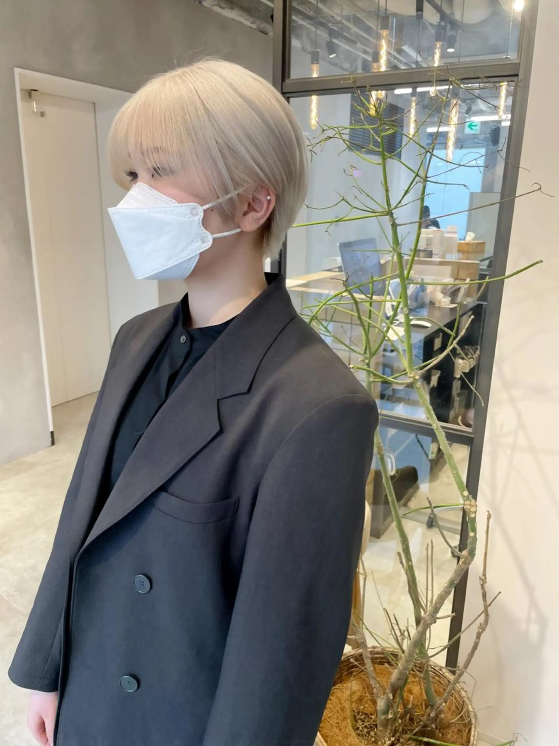 ショート カラー SALOWIN原宿iori B１階所属・🫧美髪育成美容師 WASHIZU🫧のヘアスタイル