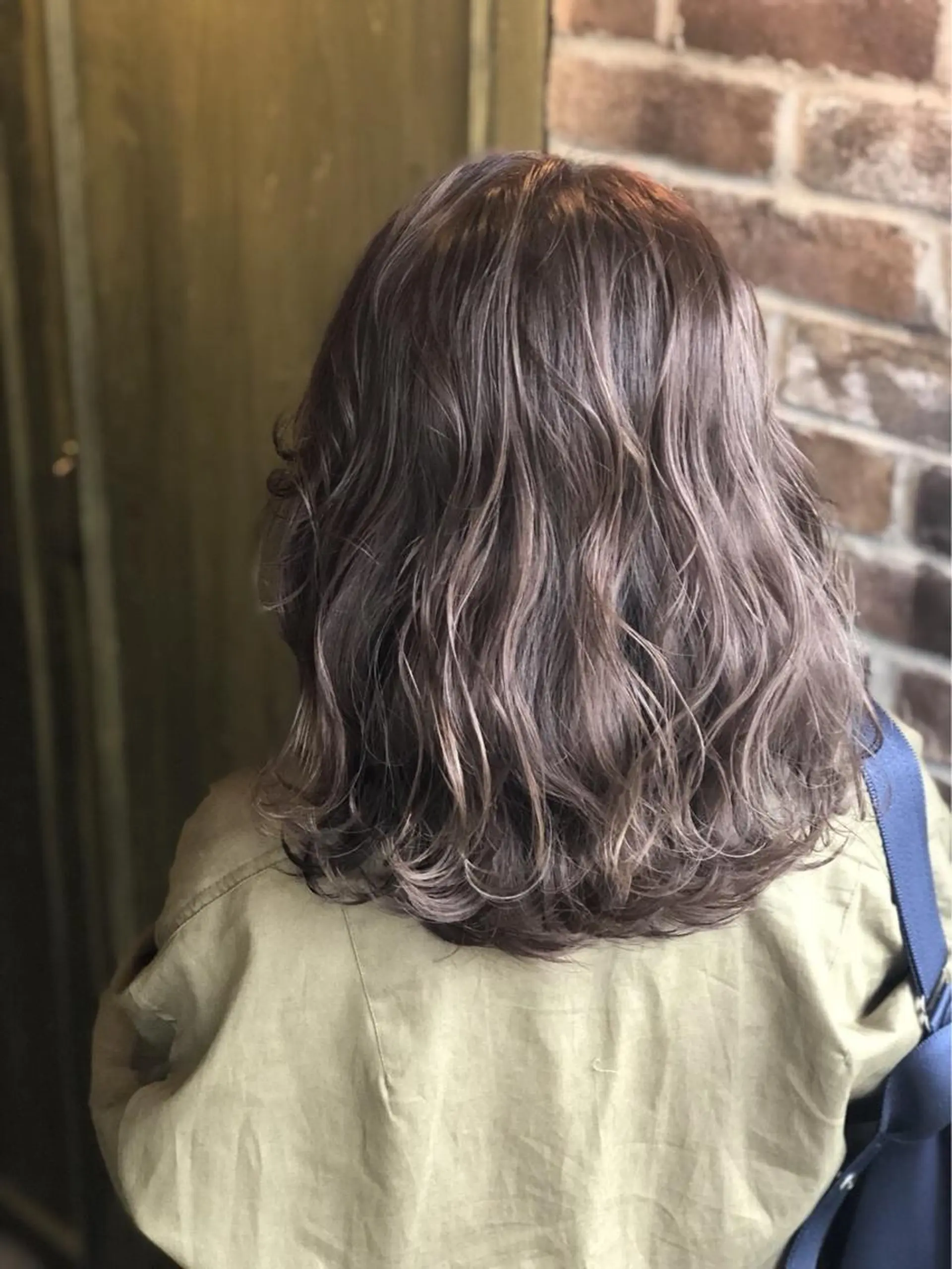 セミロング カラー 店長 茂野聖史のヘアスタイル