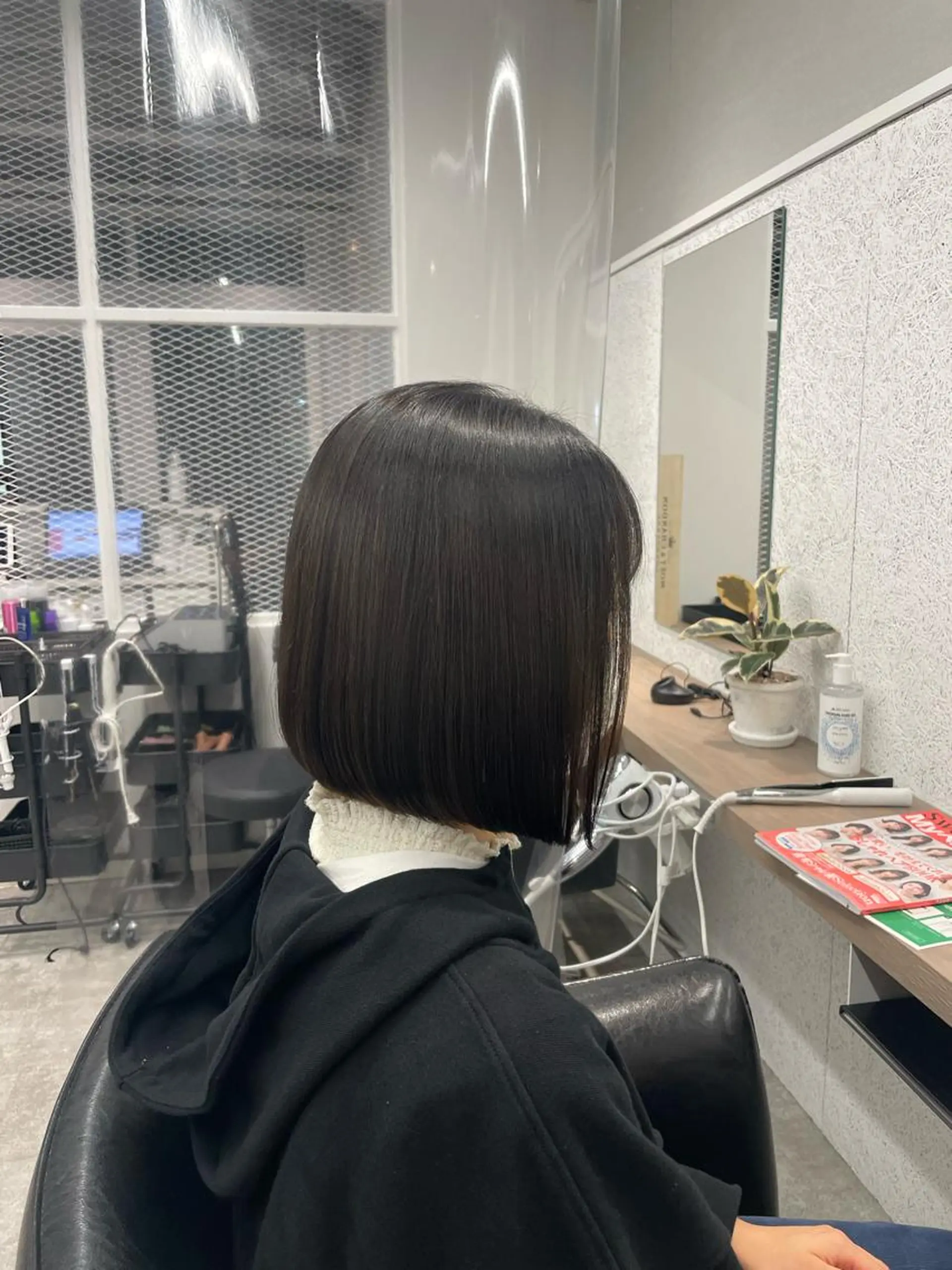 ショート カット 縮毛矯正 透明感カラー/艶髪 ♥柏谷菜穂♥のヘアスタイル