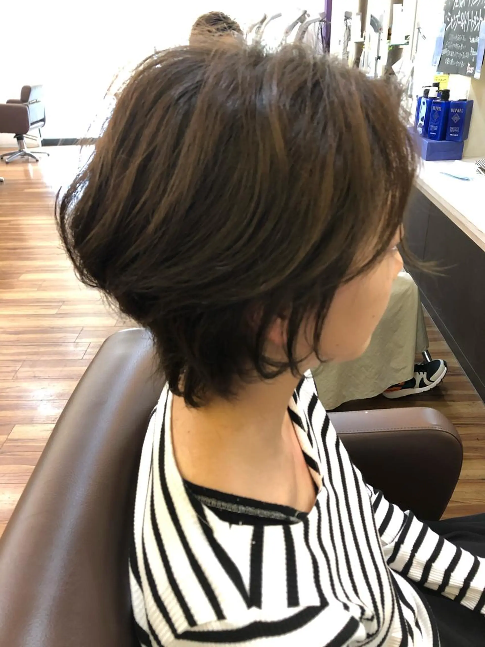 ショート カラー カット ヘアカラー トリートメント Well's TAIGAのヘアスタイル