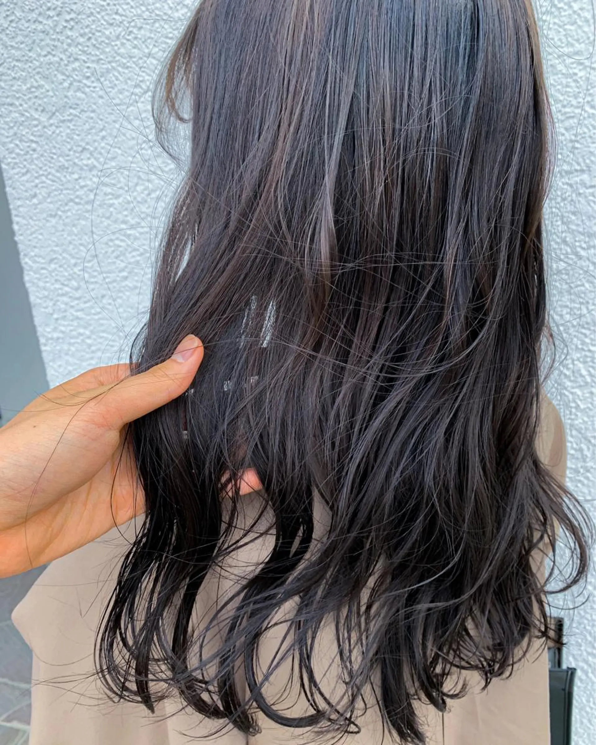 ロング カラー ヘアアレンジ アッシュ ベージュカラー men’s salon NOA solte. 【メンズサロン ノアソルテ】所属・メンズパーマ職人 加藤 弘貴のヘアスタイル