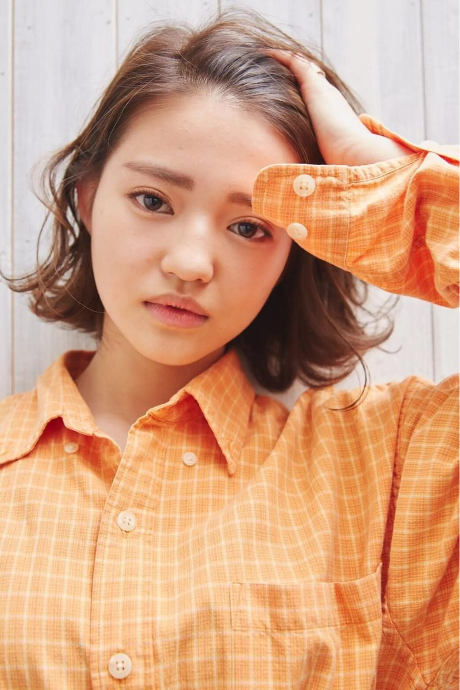 ショート カラー パーマ ヘアアレンジ メンズ キッズ ネイル マツエク・マツパ アティリー 西梅田のヘアスタイル