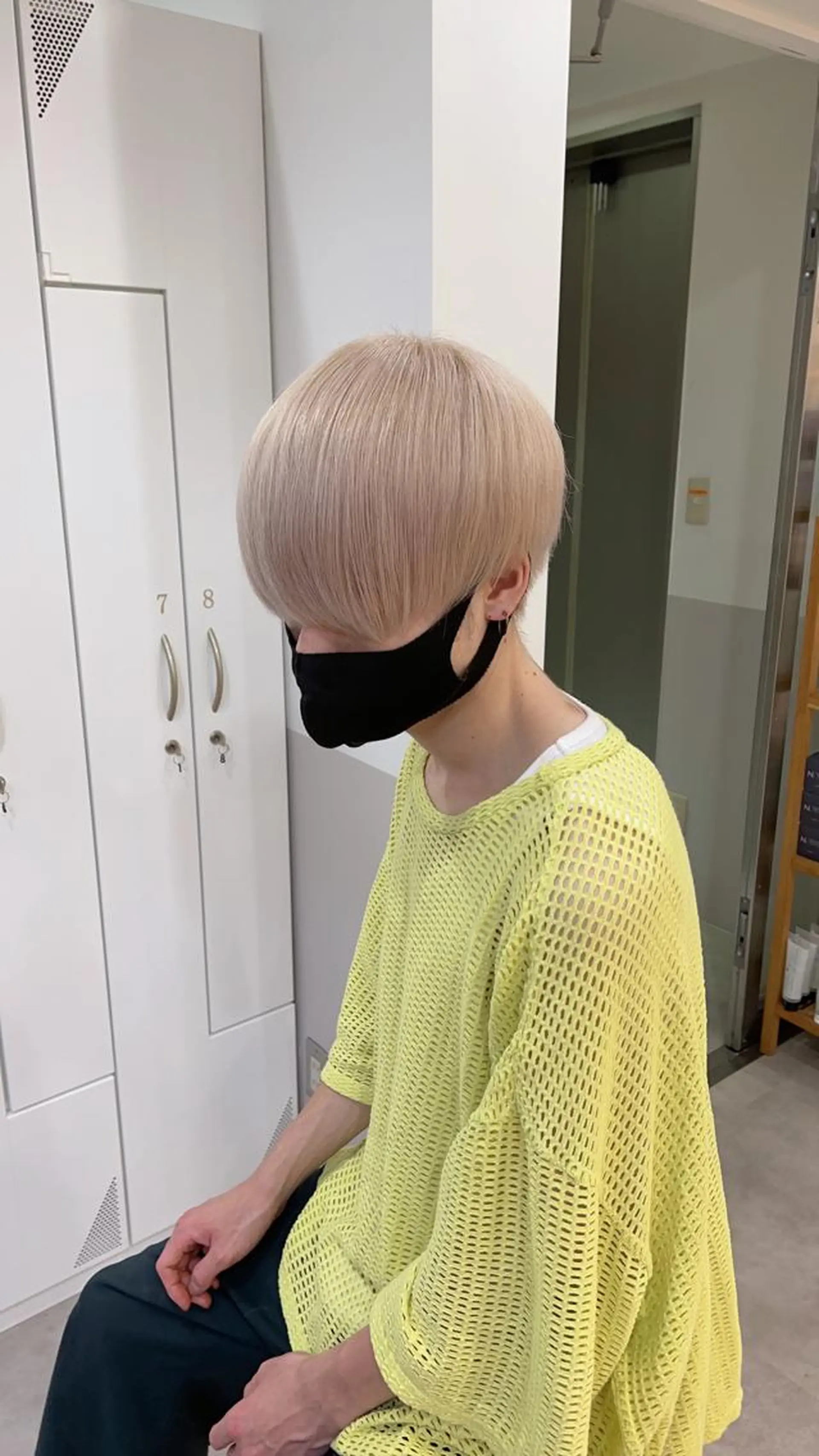 ショート カラー 夏山 秀憲のヘアスタイル