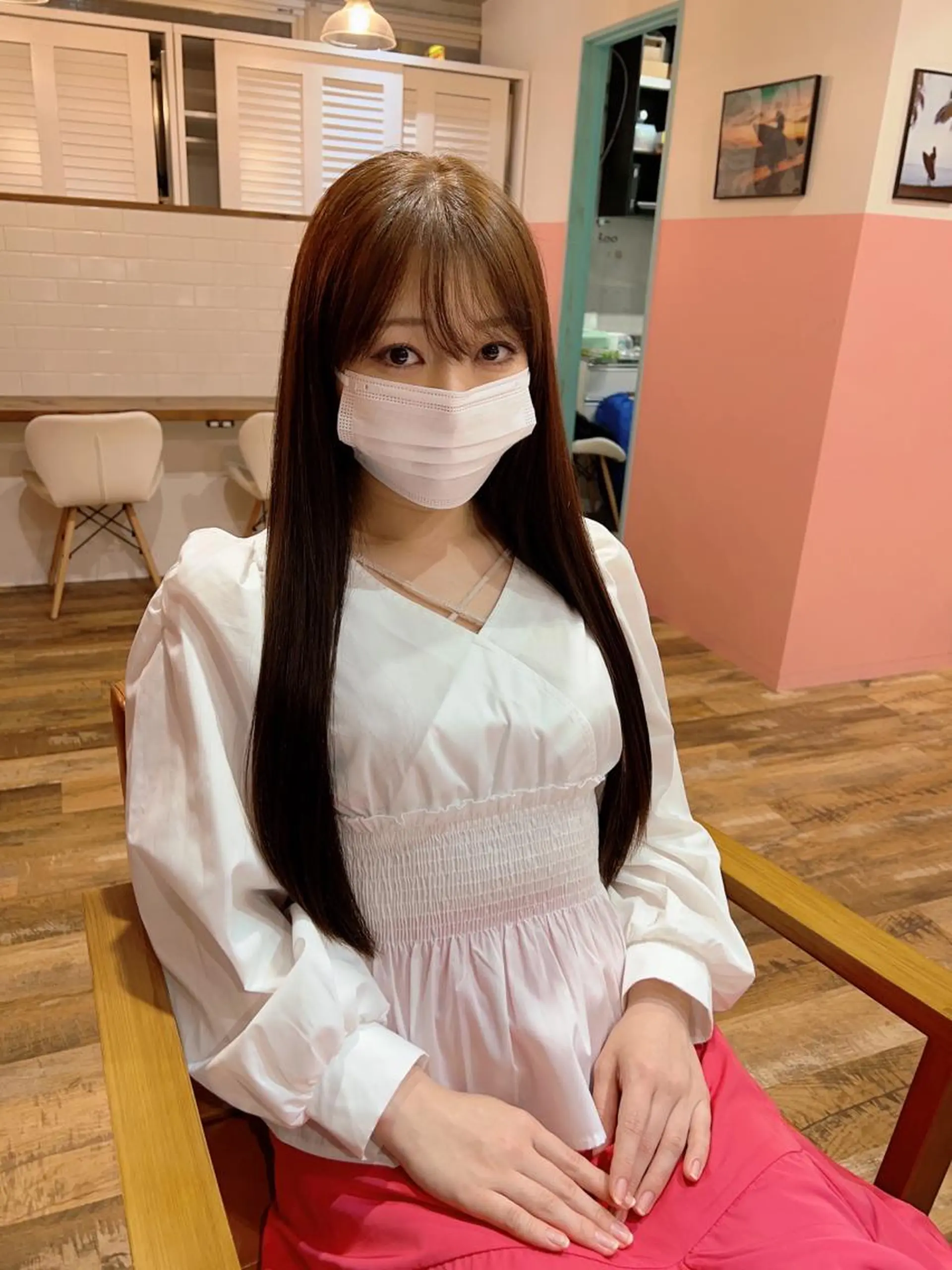 ミディアム カラー ヘアカラー トリートメント 🎨デザイン🥇 美髪・艶髪　日暮千敬のヘアスタイル