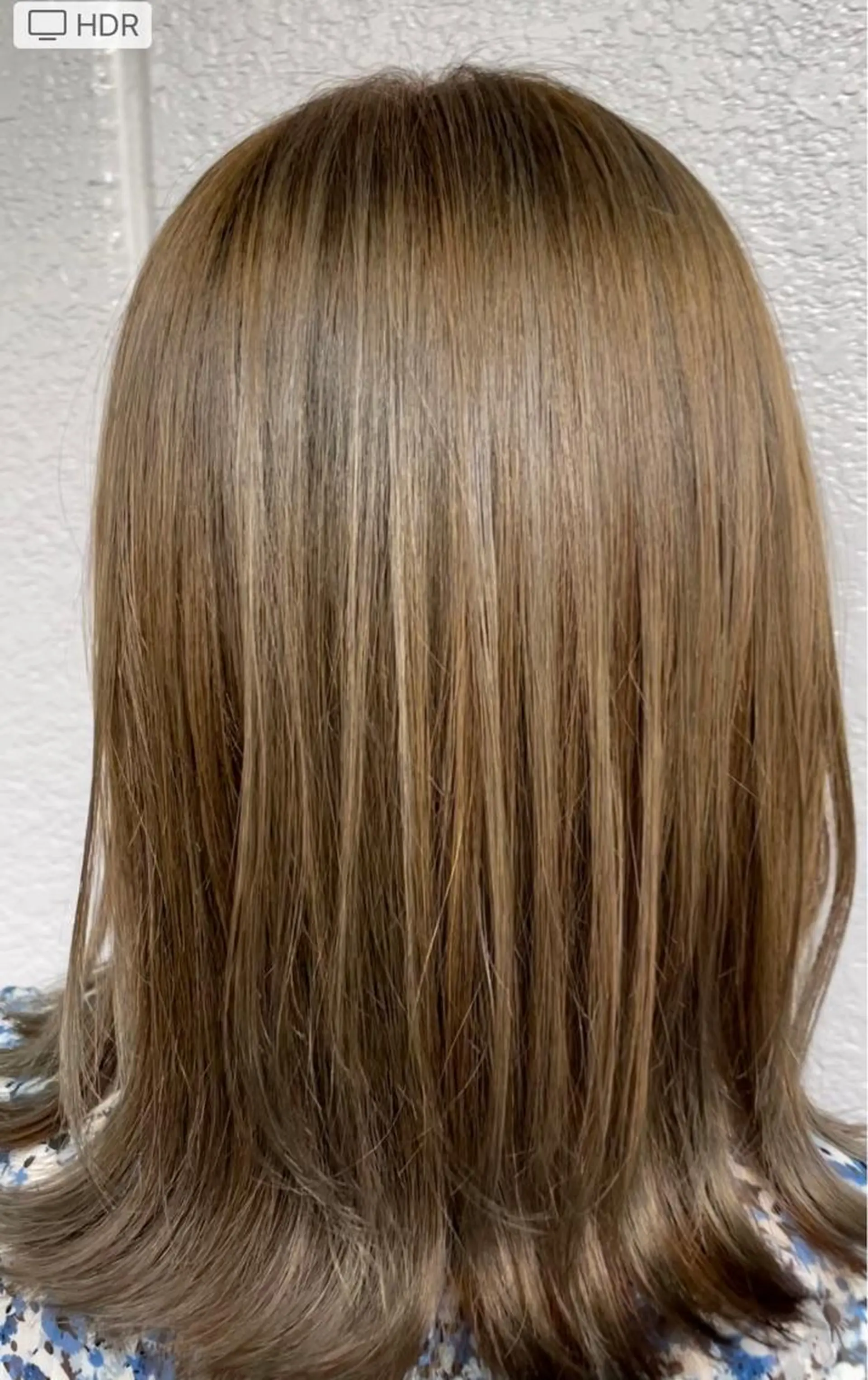 ミディアム カラー ベージュカラー ブリーチ ケアブリーチ くびれヘア ヘアカラー トリートメント SALOWIN梅田　　サロウィン所属・縮毛•酸性矯正特化/ 美髪•髪質改善/KJのヘアスタイル