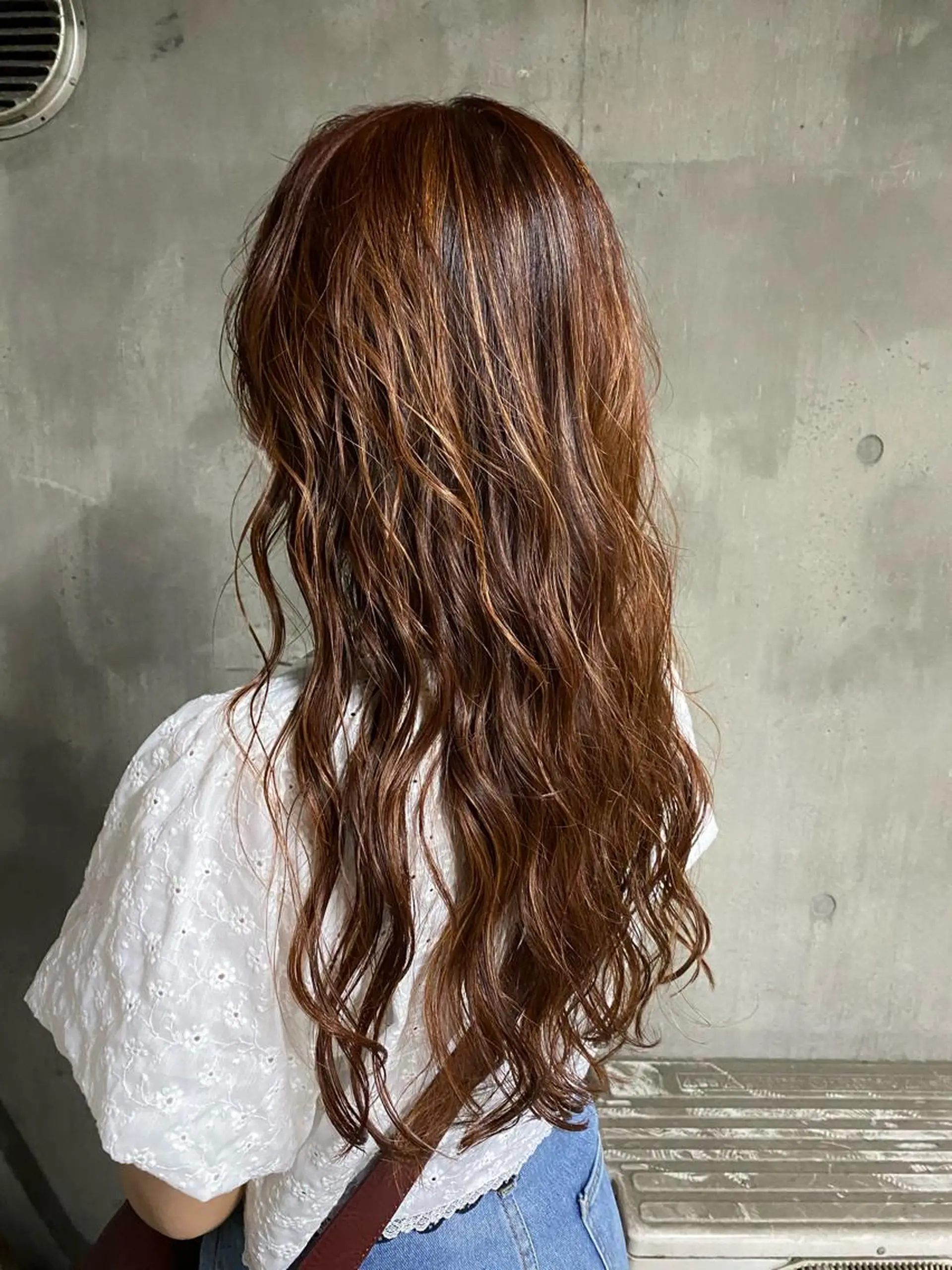 セミロング カラー BLANCO所属・杉浦 里奈のヘアスタイル