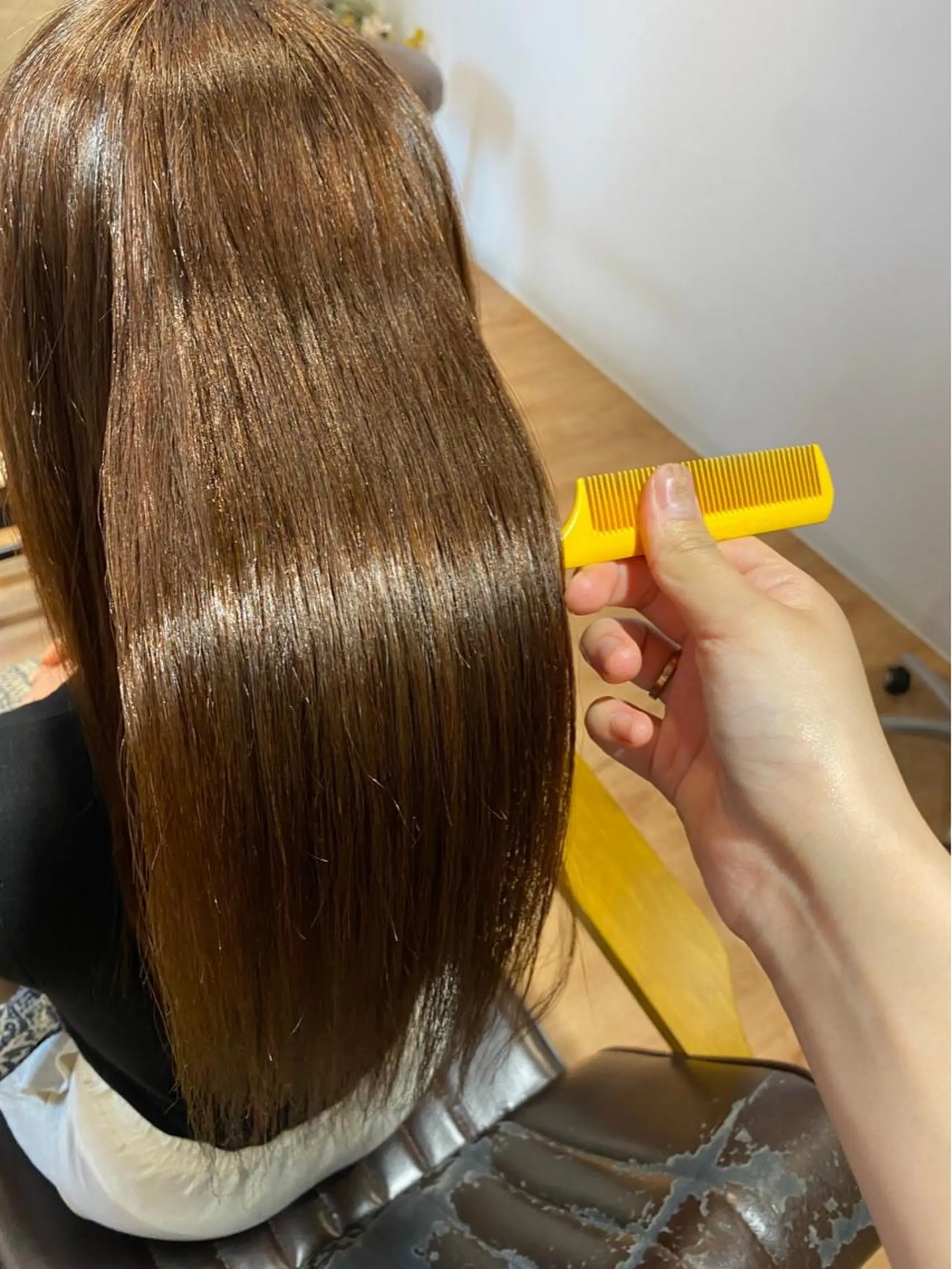 ロング カットモデル募集中 友香のヘアスタイル