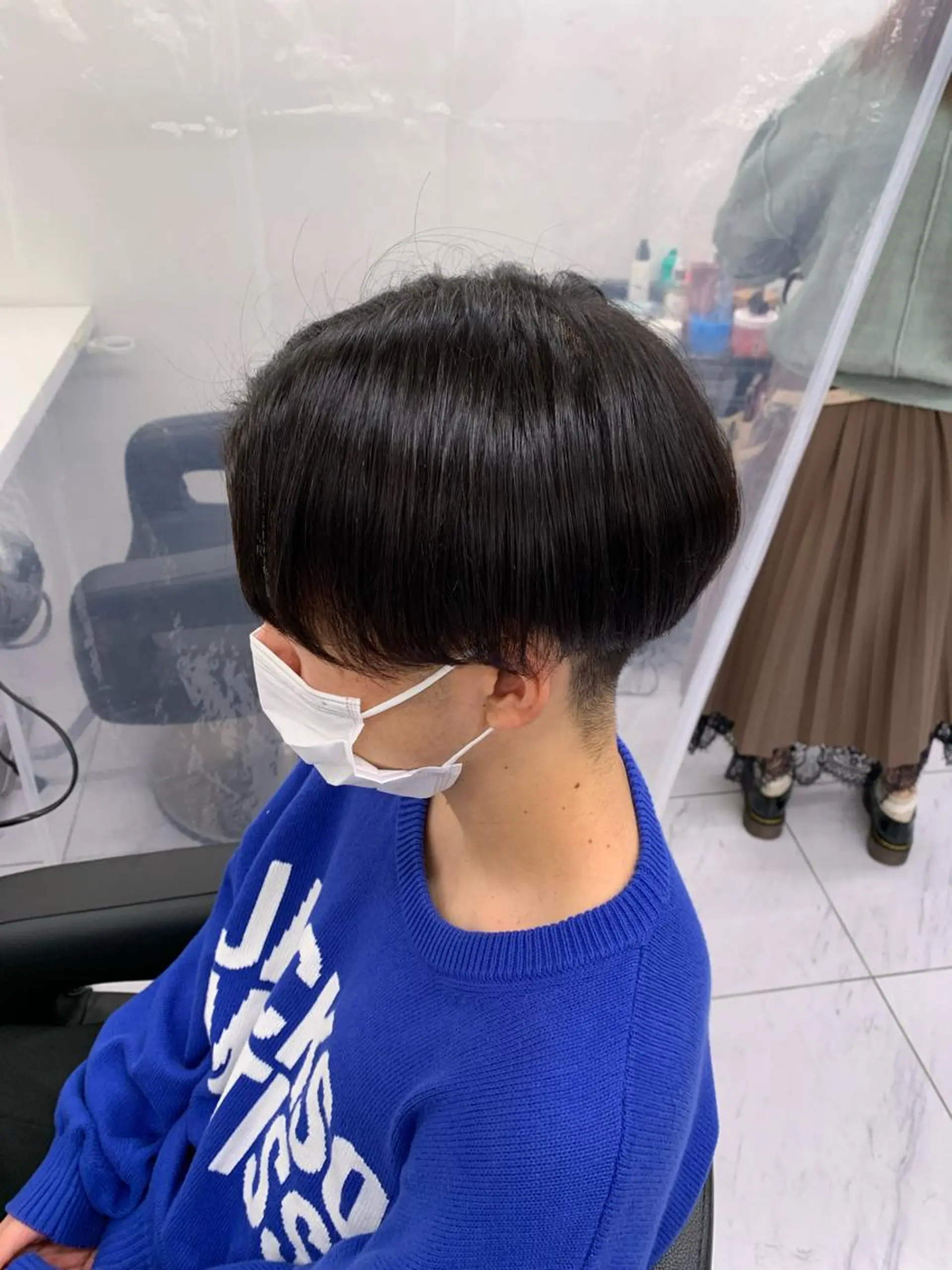 ショート パーマ メンズ カット トリートメント ヘッドスパ ヘアセット トレンド/レイヤー うる艶🪞CANDYのヘアスタイル