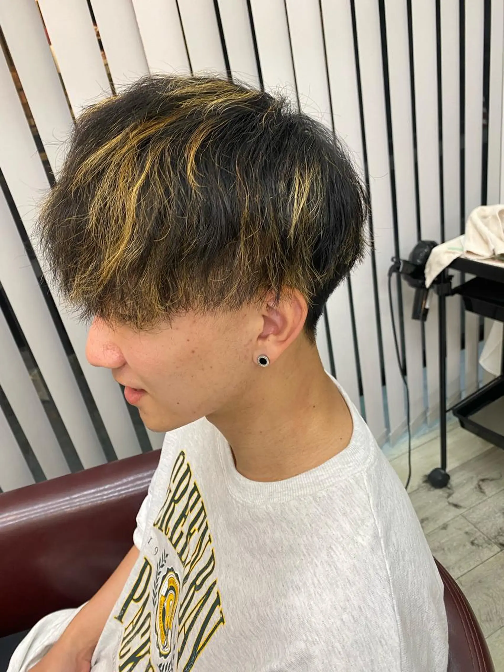 ショート メンズ 足利/透明感カラー/ GRACE/りおのヘアスタイル