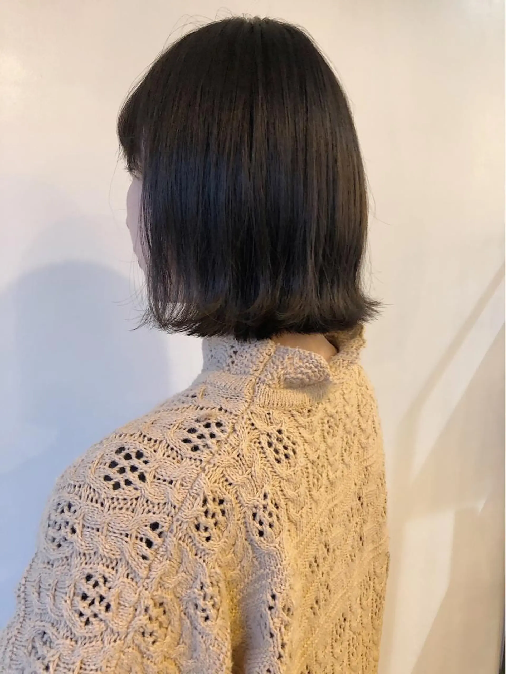 ミディアム カラー 安藤 佑衣のヘアスタイル