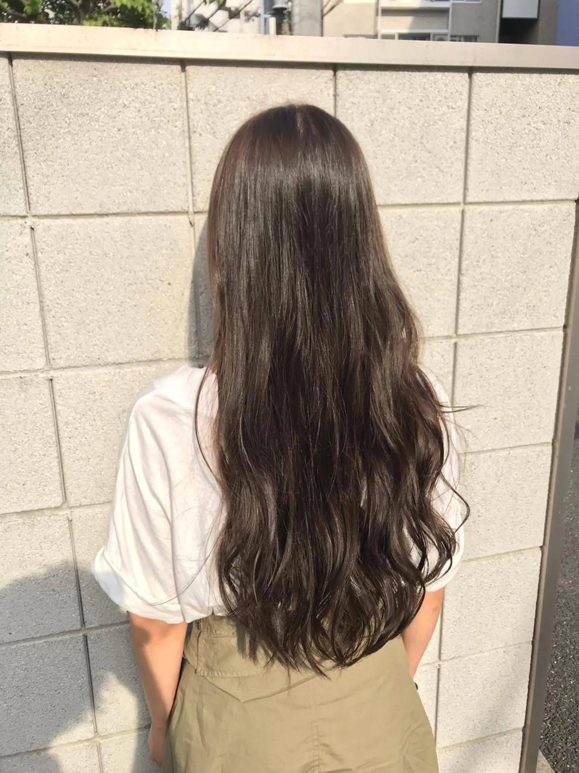 ロング カラー パーマ ヘアアレンジ メンズ キッズ メンズブリーチ ブリーチ 透明感カラー グレージュ ブリーチなしカラー Forest. -髪質改善-のヘアスタイル