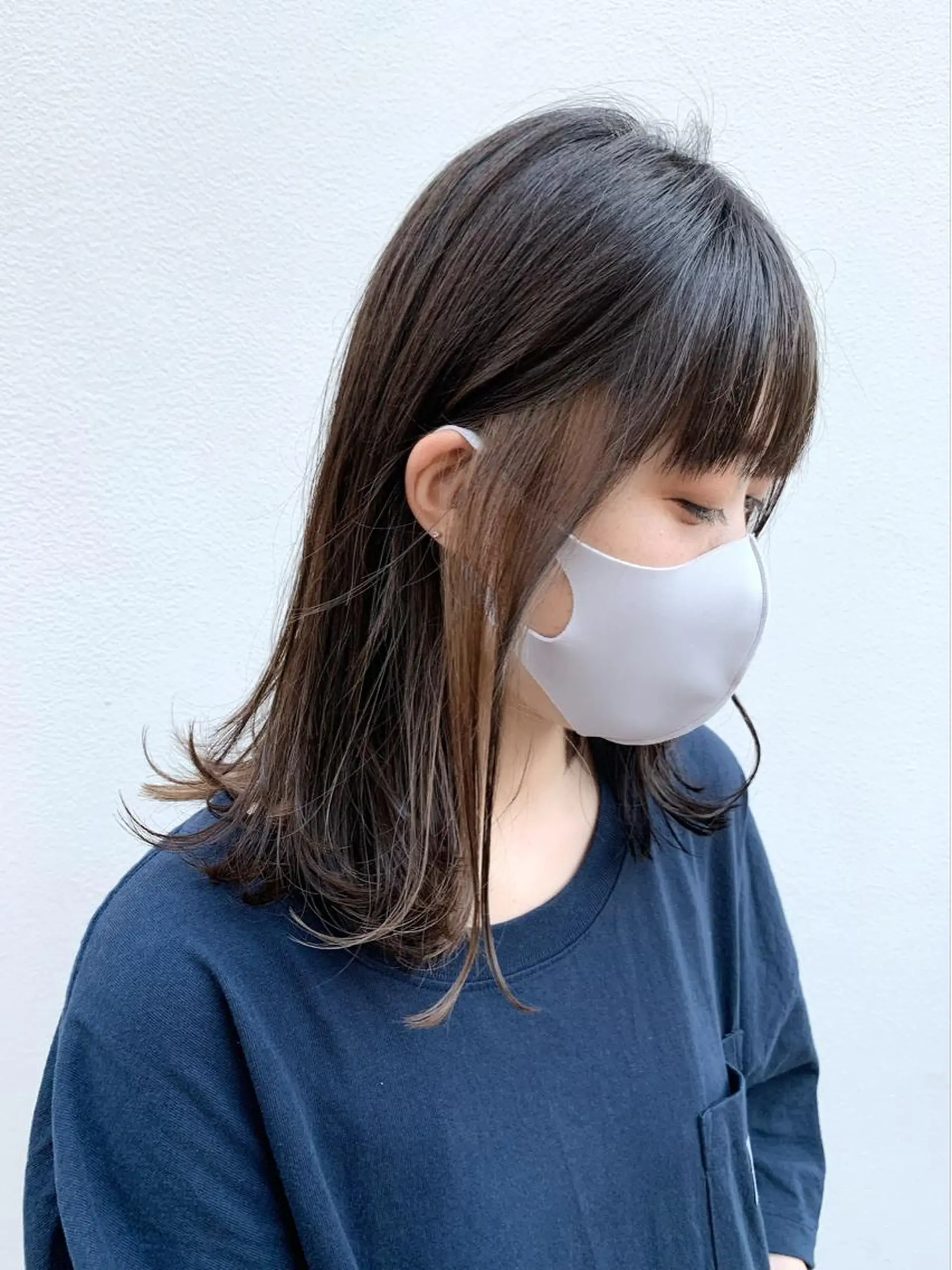 セミロング カラー ヘアアレンジ カット ヘアカラー トリートメント ヘッドスパ ヘアセット 〽️magico/ ウルフDaiki〽️のヘアスタイル