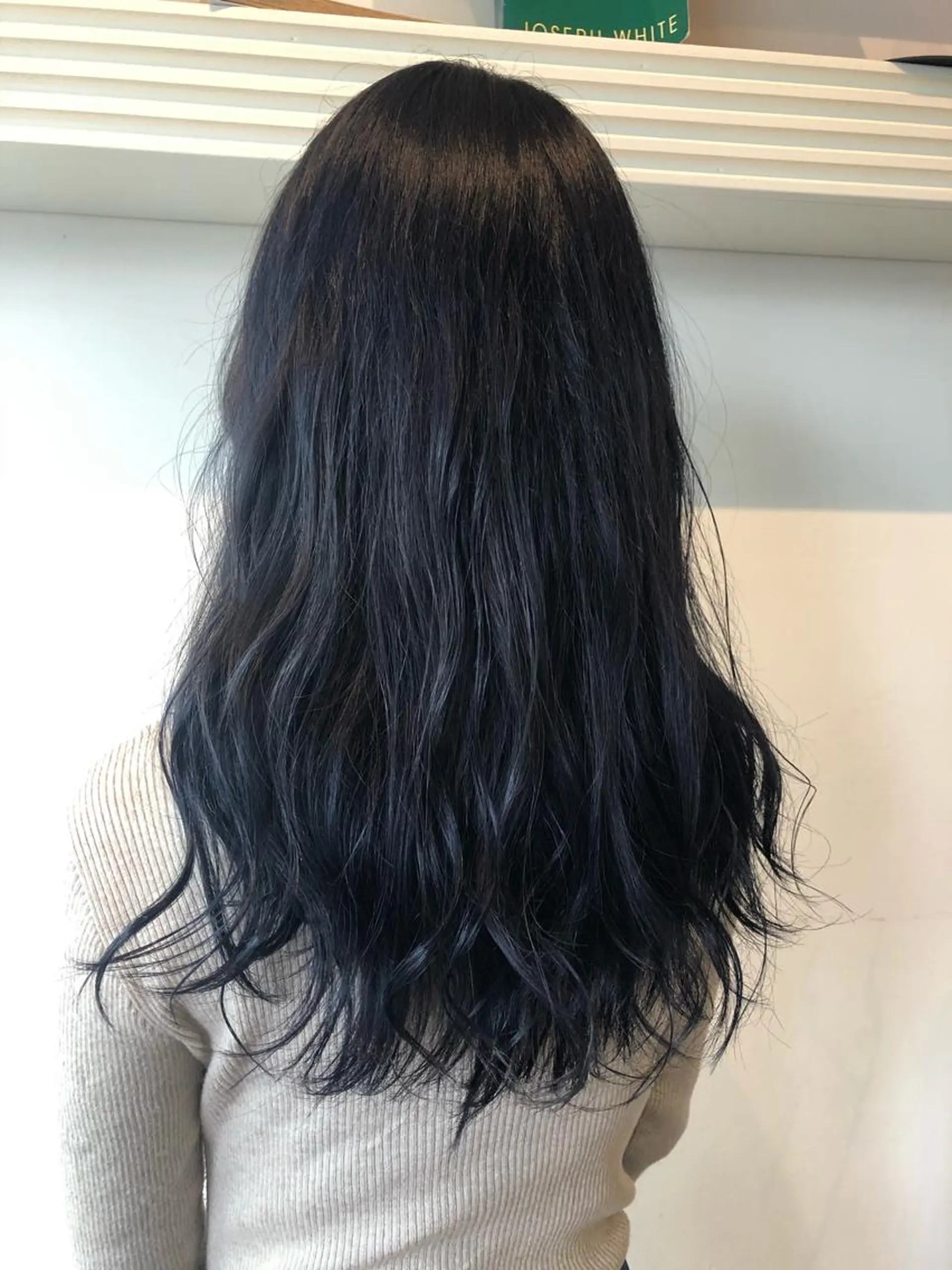 ロング カラー ネイビーカラー 💐パーソナルカラー /市橋加菜💐のヘアスタイル