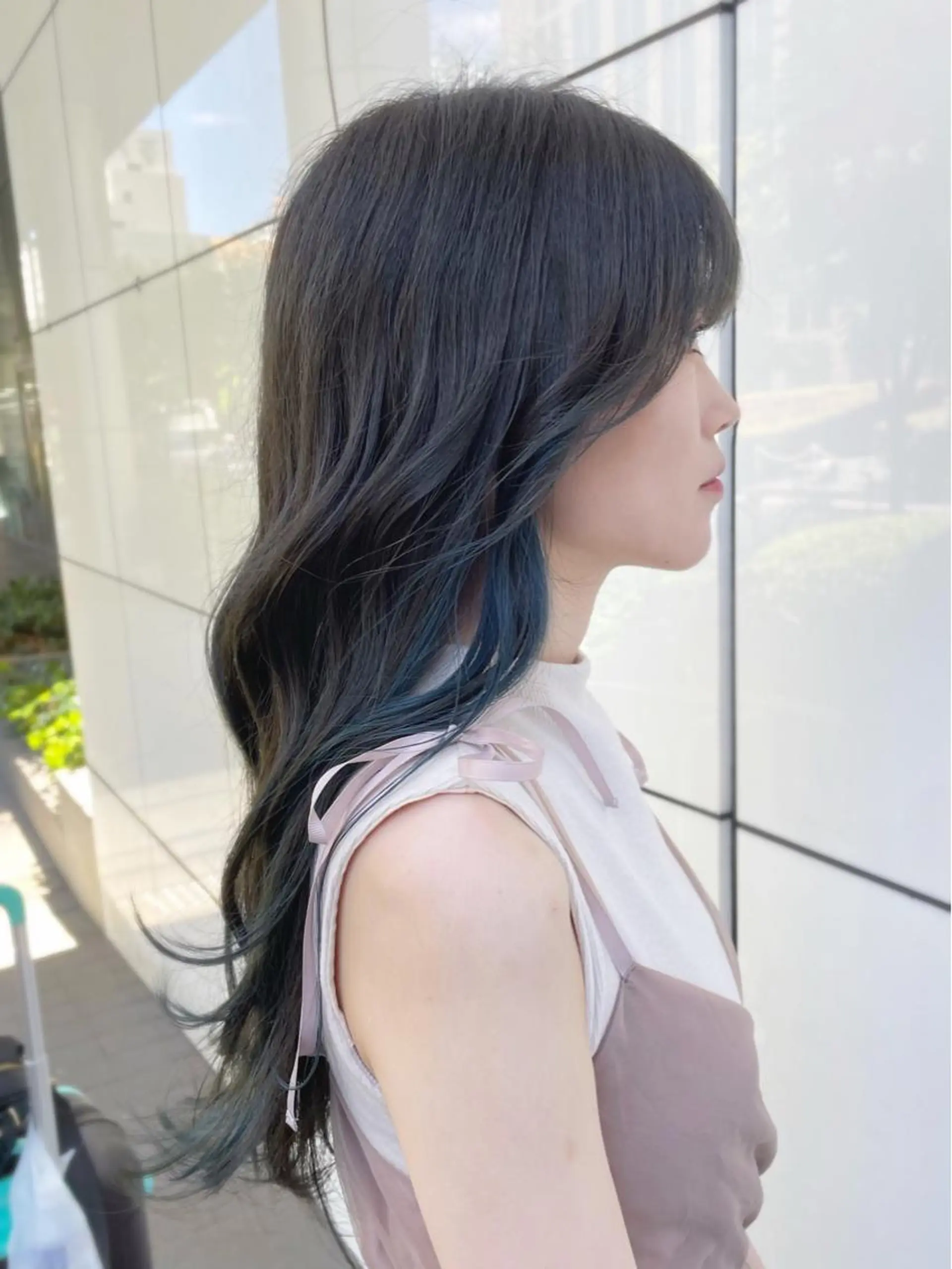 ロング カラー 中津/梅田/赤み消し /髪質改善/愛芽のヘアスタイル