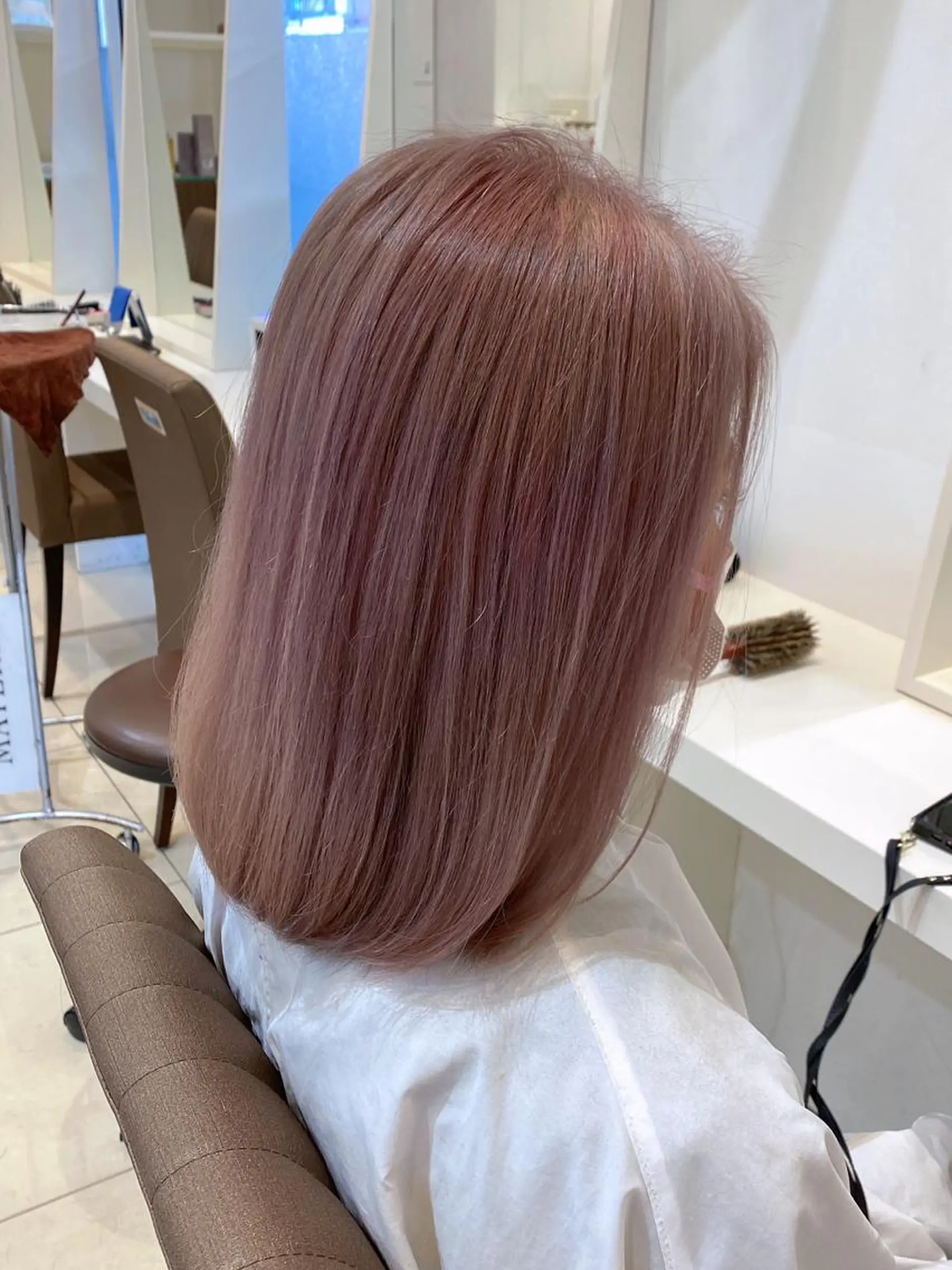 ミディアム カラー はだゆうき @hadadan08のヘアスタイル