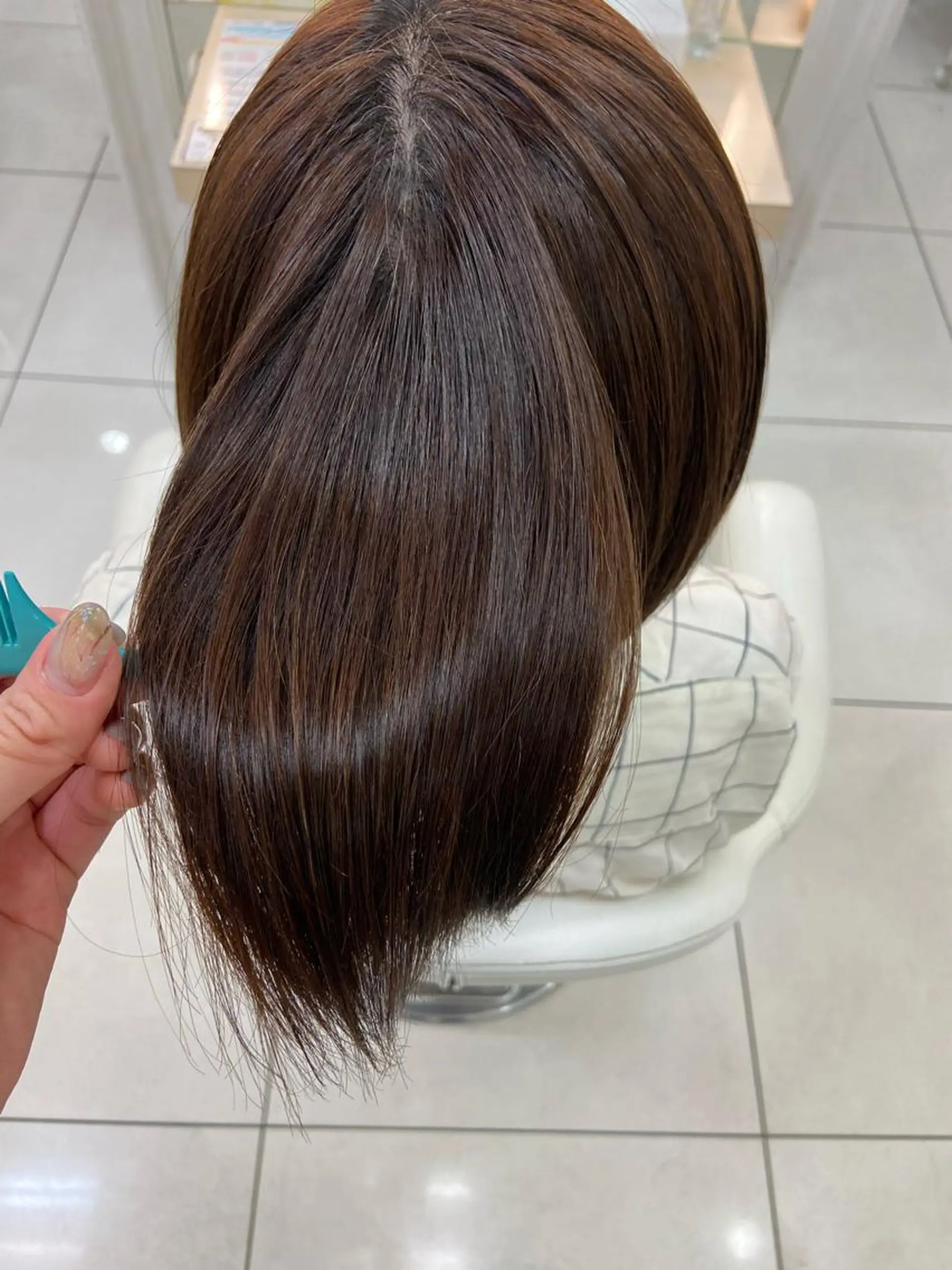 ミディアム 🫧ふくだ りな 🕊のヘアスタイル