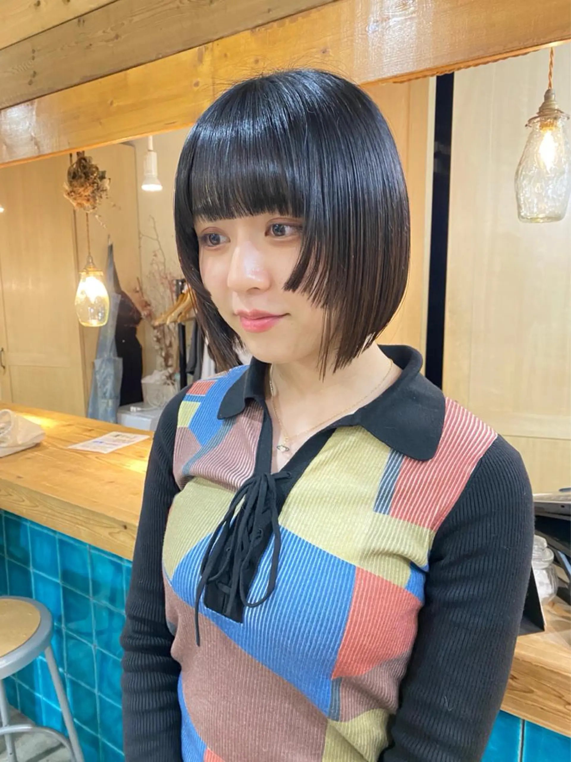 ショート カット ヘアカラー longtemps所属・竹内 柚子のヘアスタイル