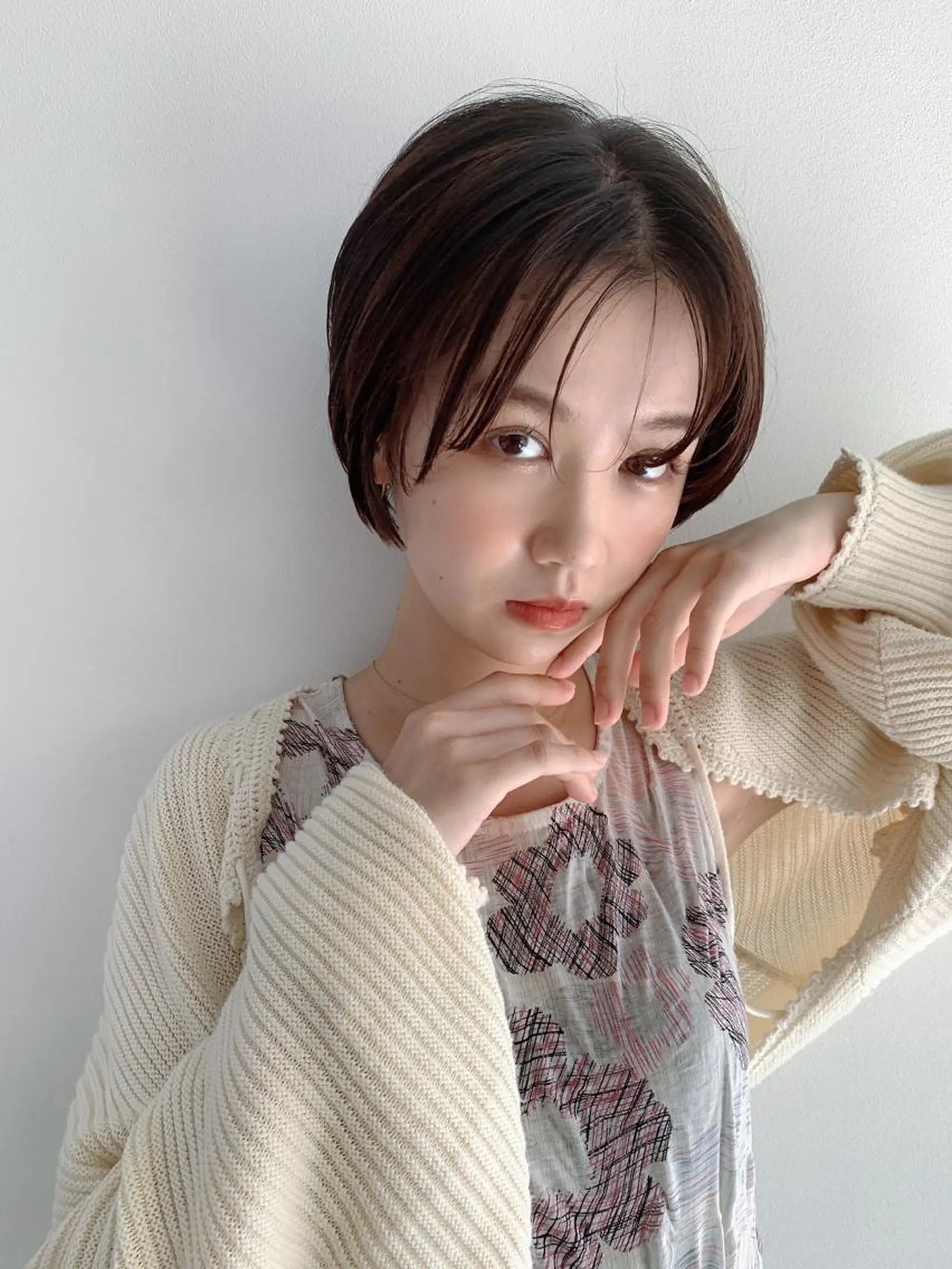 ショート カラー カット なりたいが叶う ながしまじゅんきのヘアスタイル