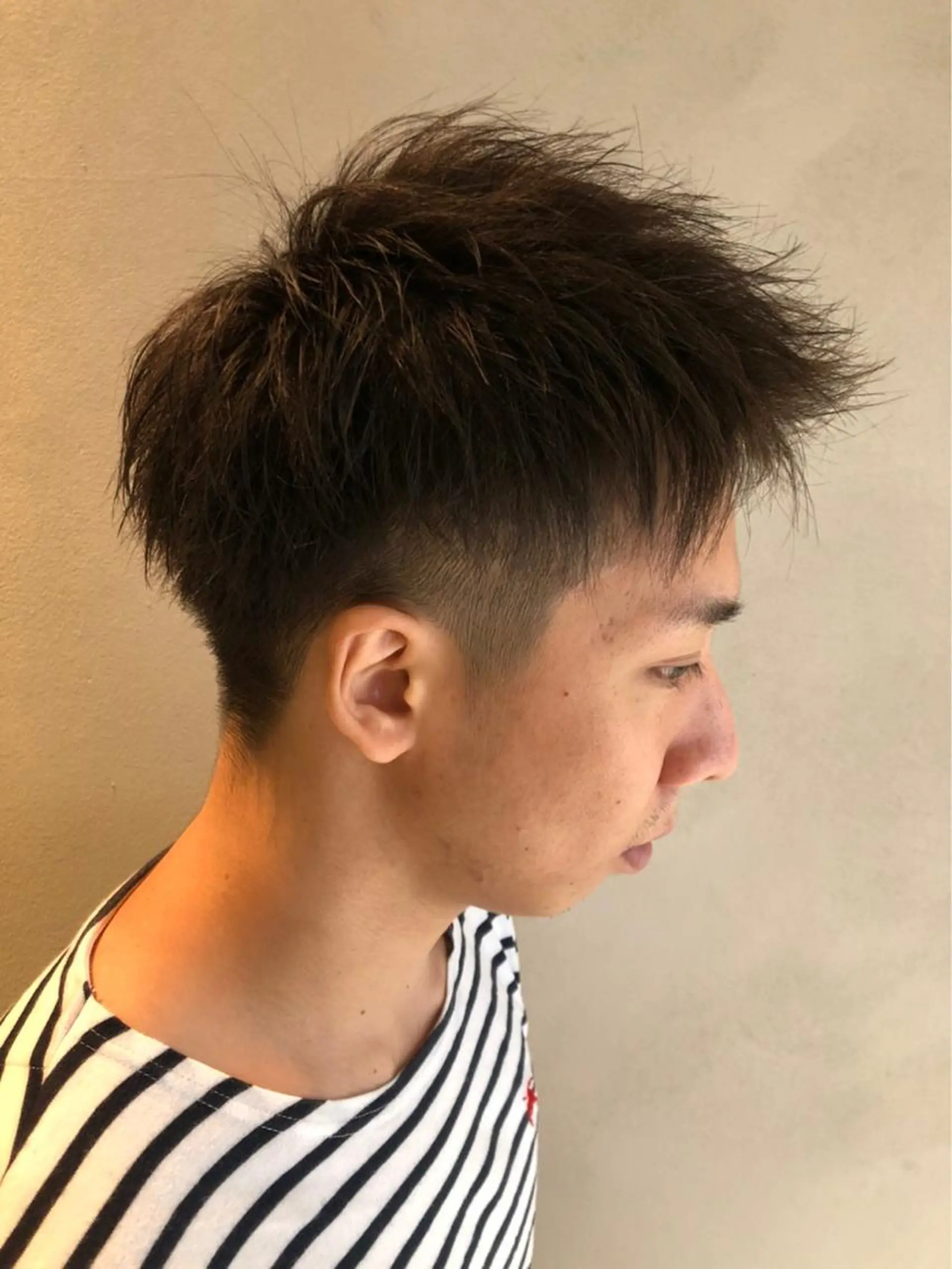 メンズ 上石神井メンズパーマ 飯田徹のヘアスタイル