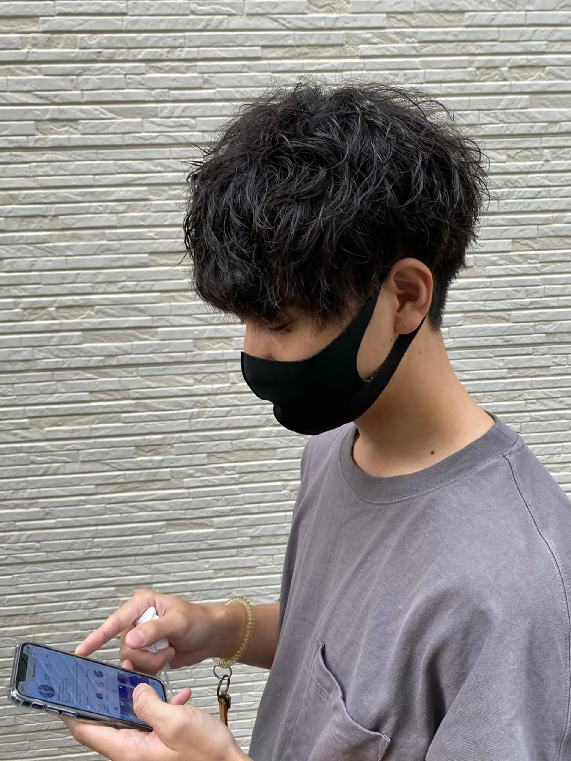 メンズ メンズパーマ SHUN メンズパーマのヘアスタイル