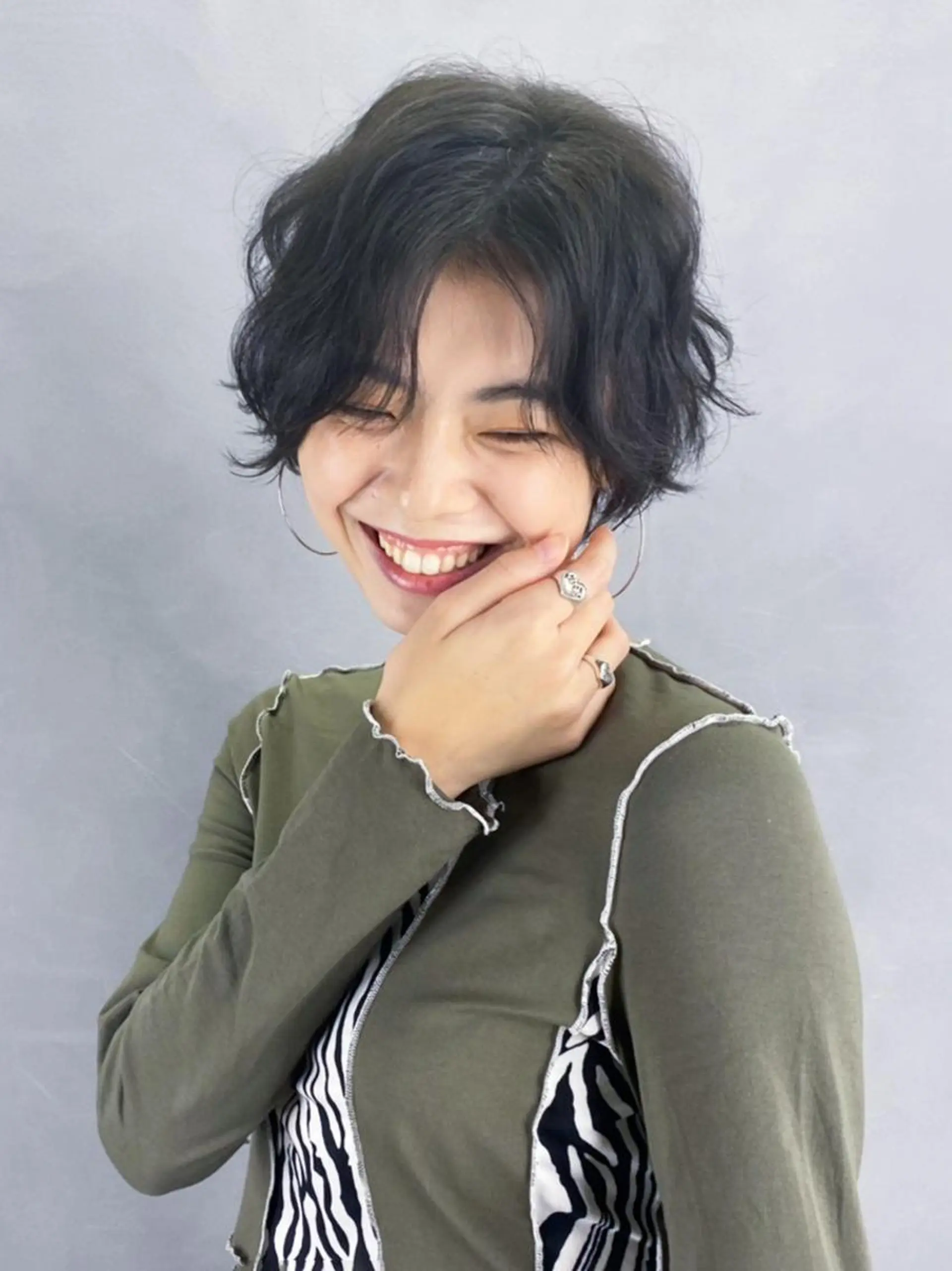 ショート カラー ショートヘア カット ヘアカラー トリートメント ITbyALBUM 藤沢店のヘアスタイル