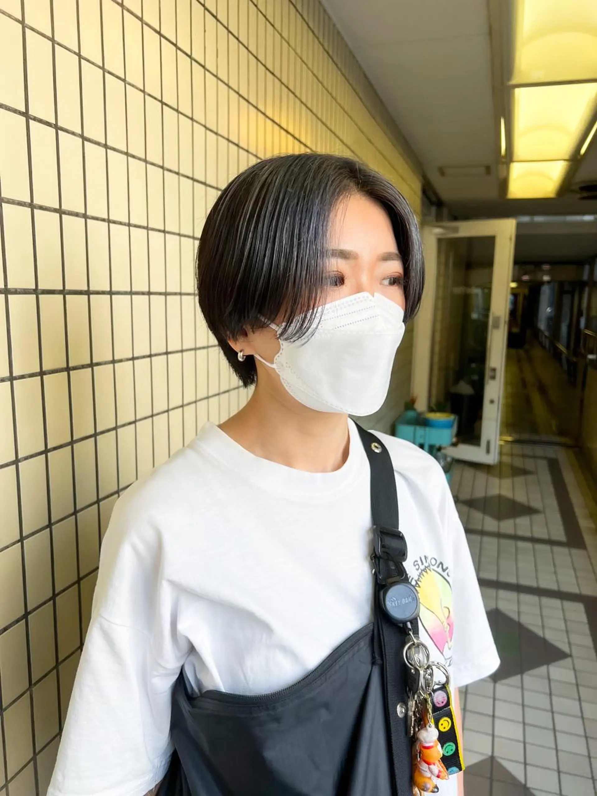 ショート カラー パーマ ショートヘア スパイキーショート/ メンズヘア/hugeのヘアスタイル