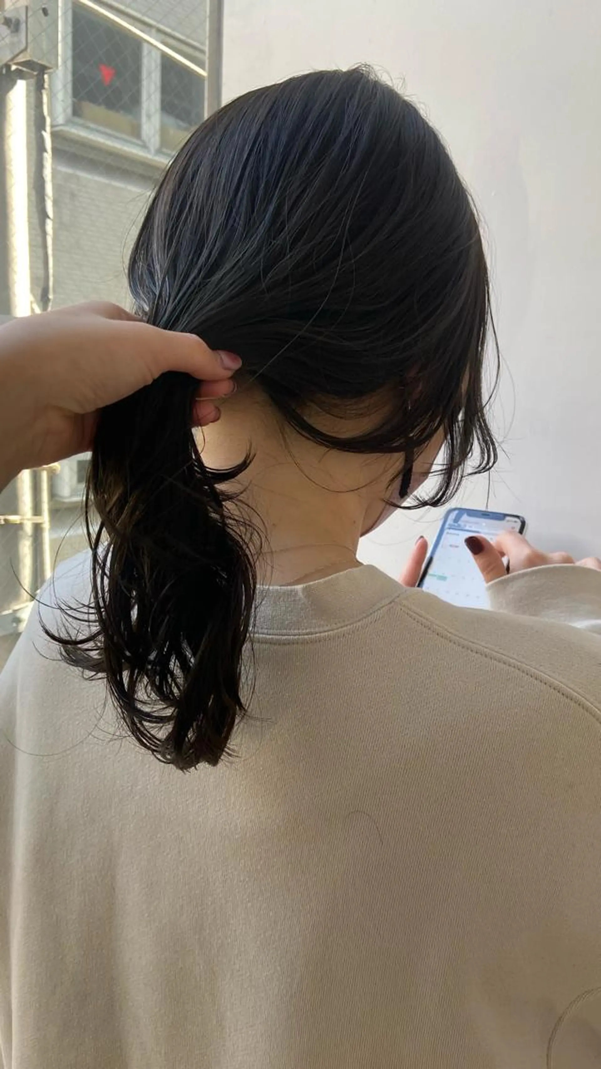 セミロング カラー ヘアアレンジ 透明感カラー ヘアカラー トリートメント Rinon所属・沖 真琴のヘアスタイル