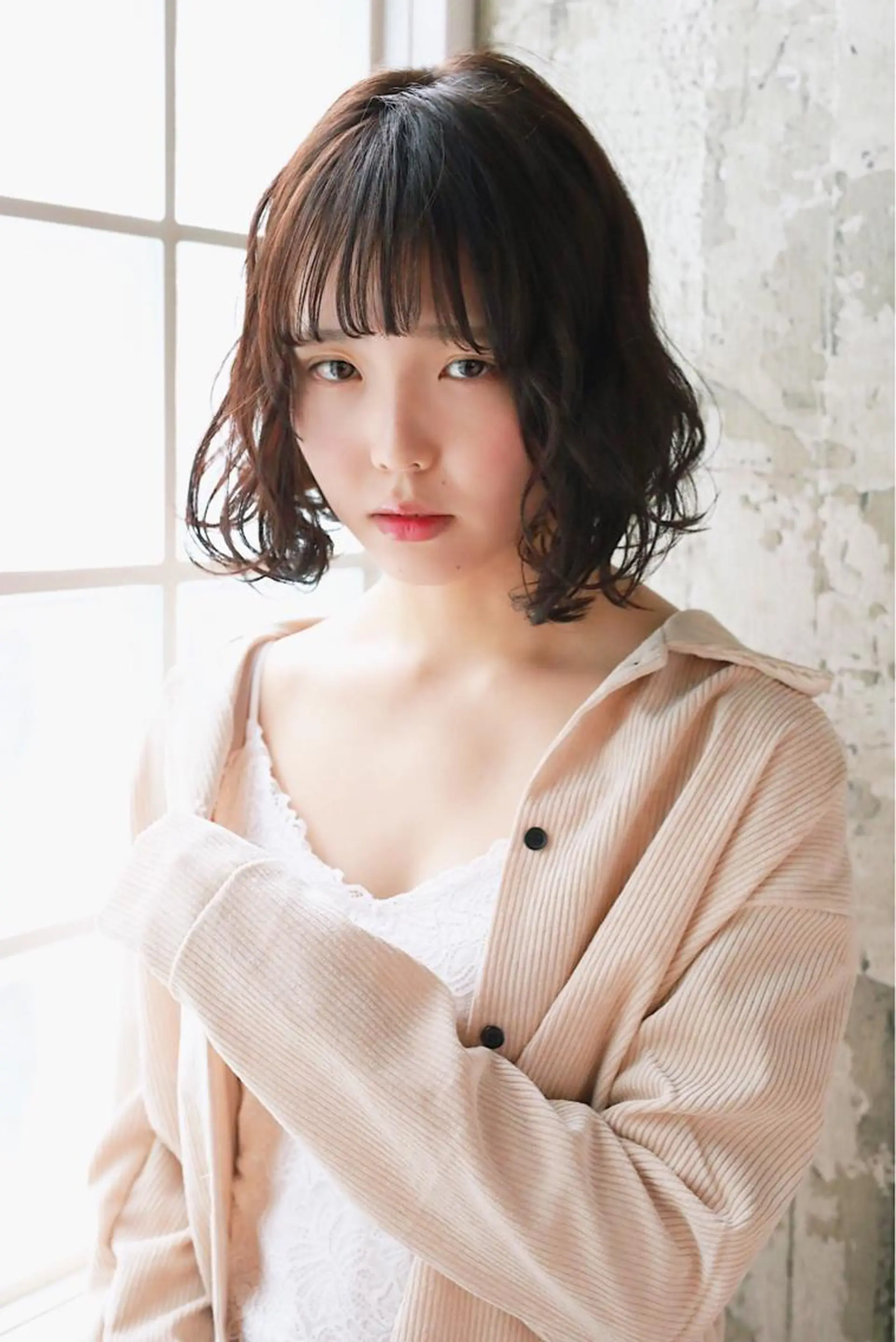 ミディアム パーマ ヘアアレンジ ミディアムパーマ 遠藤悠大/メンズ縮毛 /メンズカットのヘアスタイル