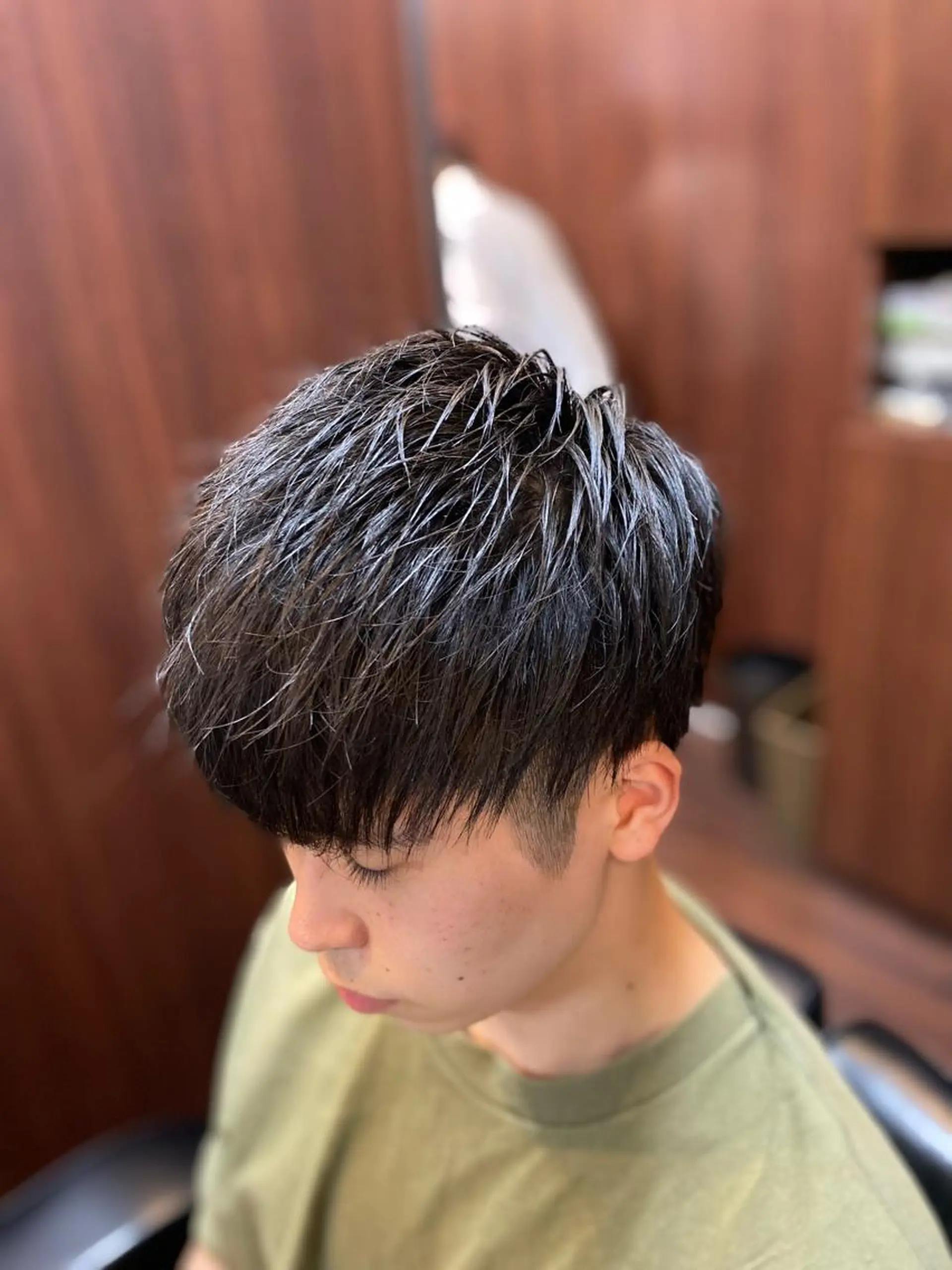 ミディアム メンズ 高垣 大輔のヘアスタイル